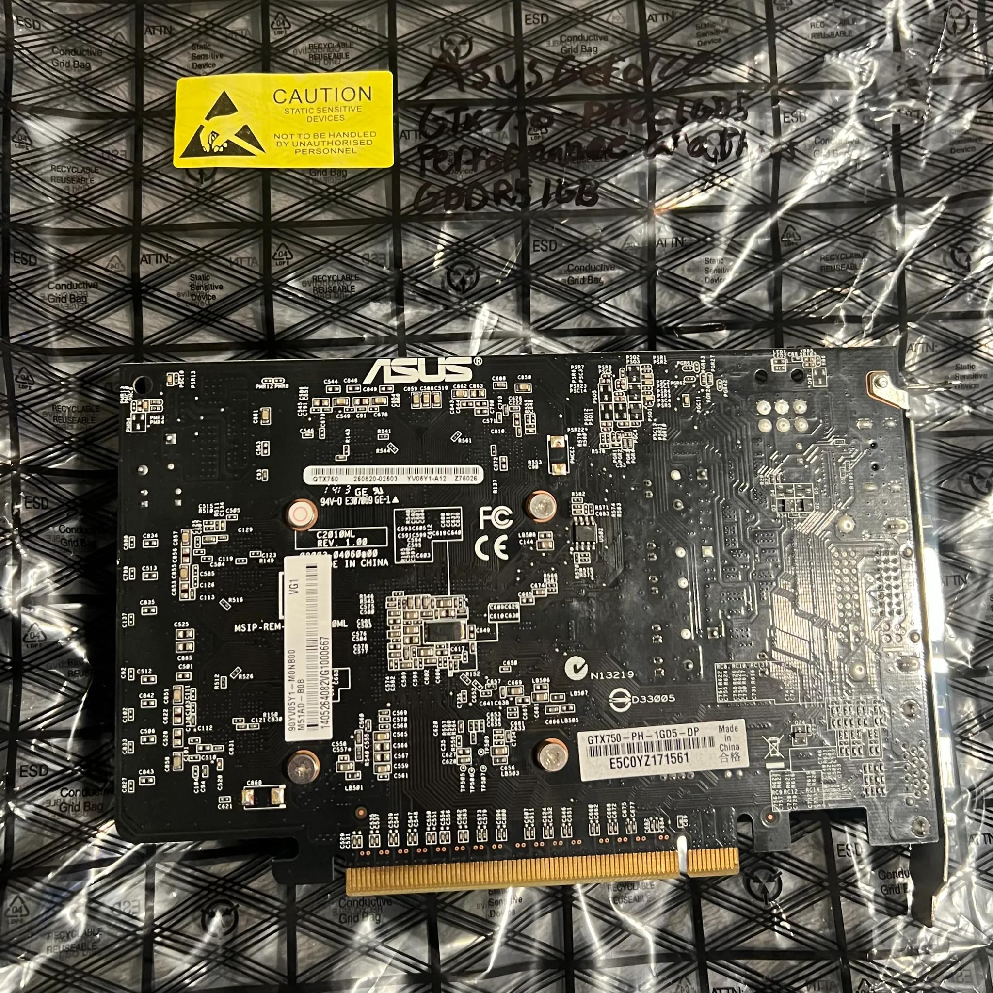 ASUS GeForce GTX750-PHOC-1GD5 performance graphics GDDR5 1GB