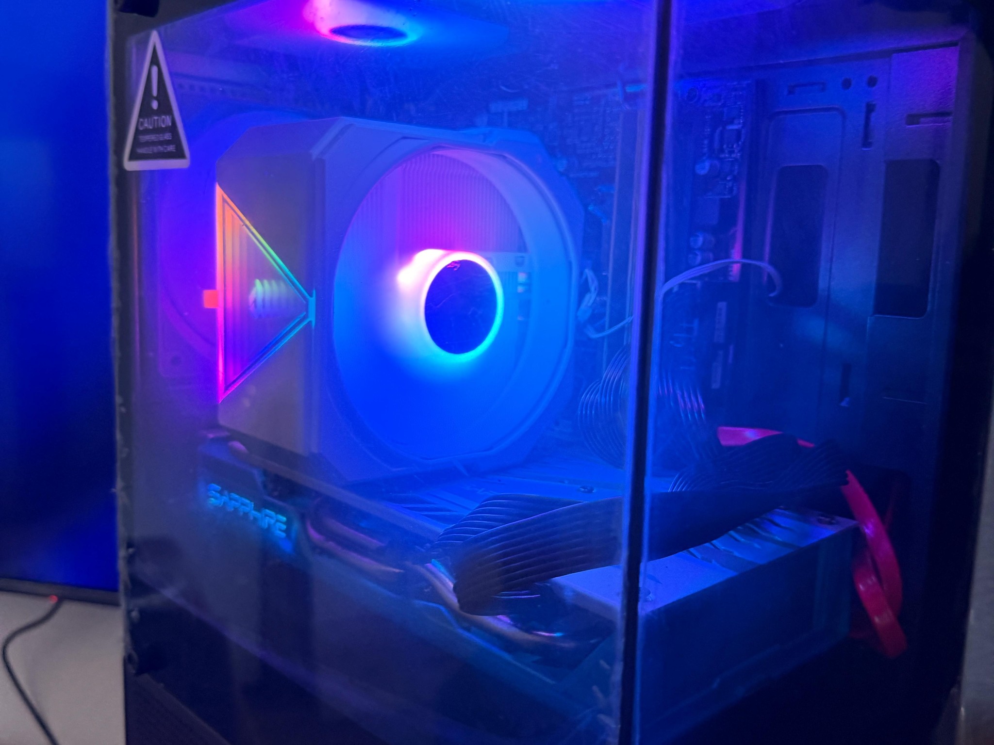 Gaming PC Ryzen 5 3600 RX 580 8GB 16GB RAM 240GB SSD + 1TB HDD WiFi RGB Win11