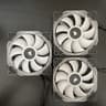 x3 Corsair HD120 RGB LED High Performance 120mm PWM Fans (w/ screws) + RGB Accessories