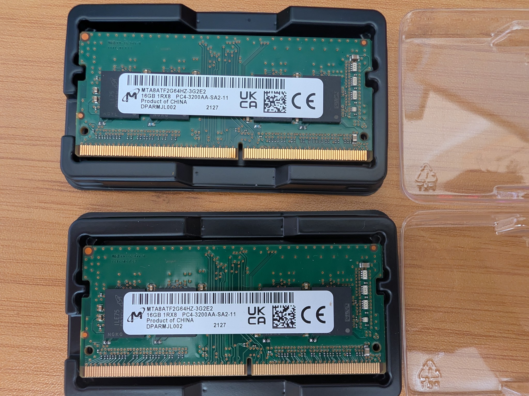 Micron 32GB (2x16GB) DDR4-3200 PC4-3200AA Laptop SO-DIMM Memory Kit | Tested