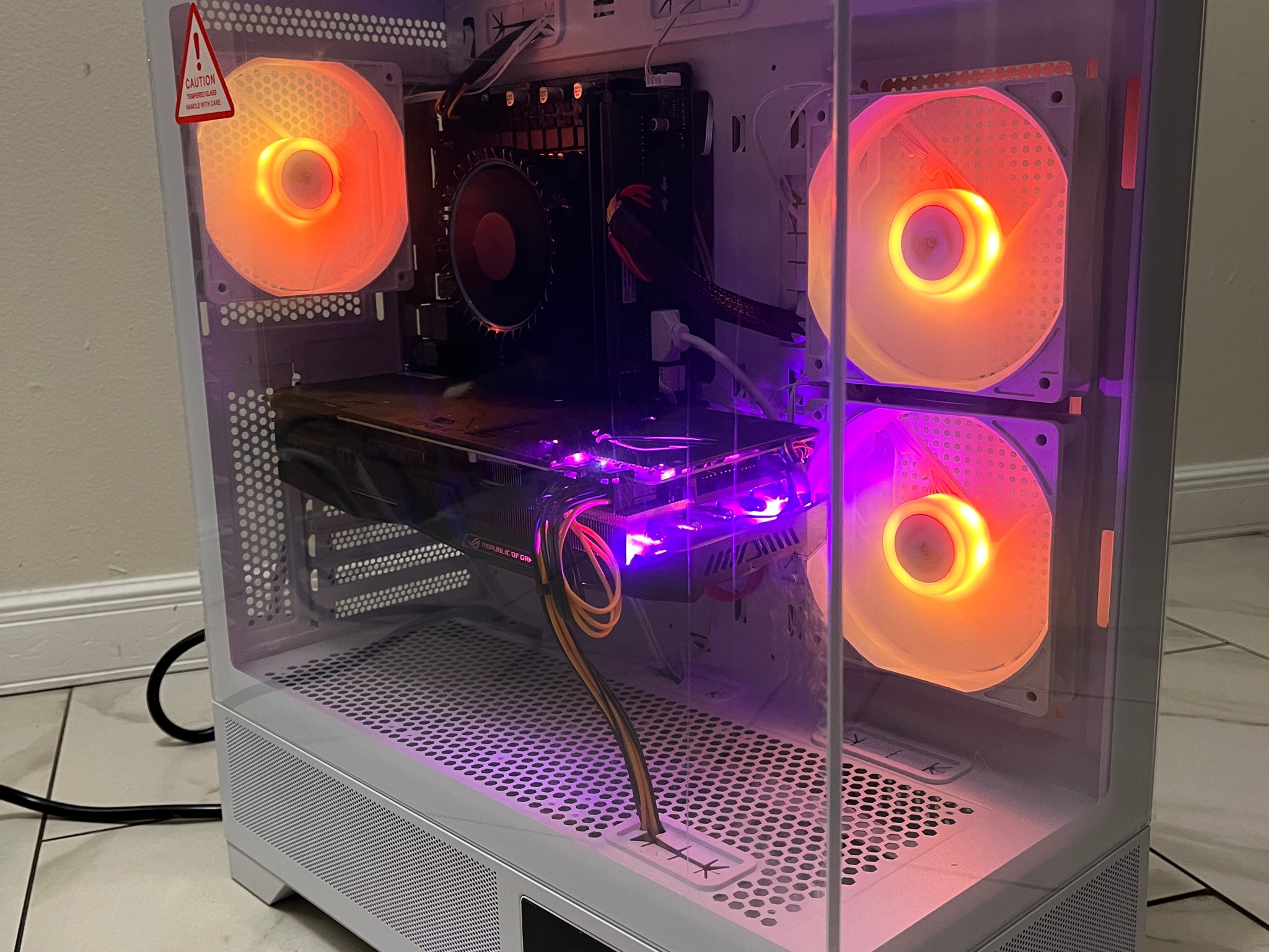 NVIDIA RTX 2070 Super, Intel Core i3-12100, 16GB RAM, 500GB SSD, High FPS Gaming PC w/Wi-Fi & BT