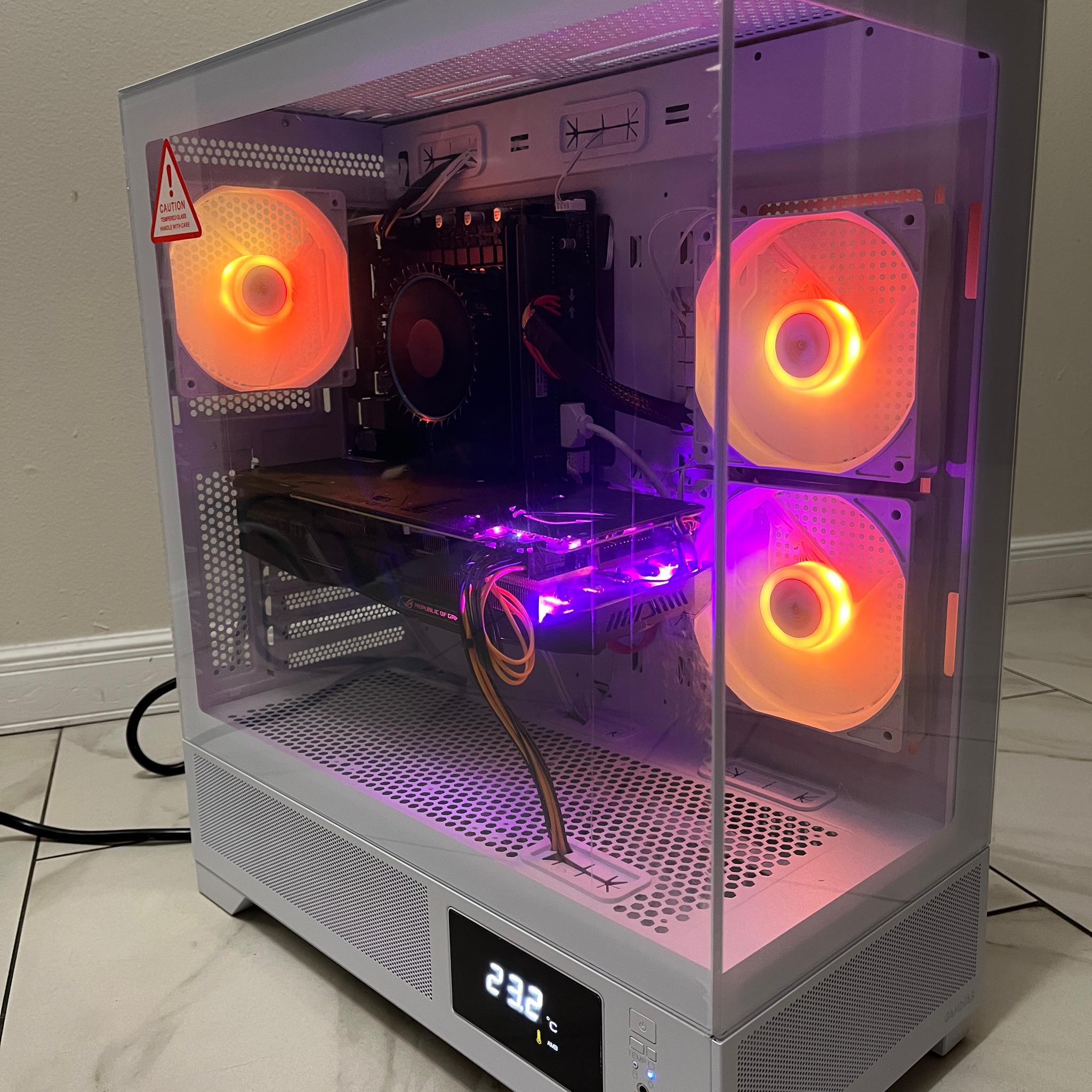 NVIDIA RTX 2070 Super, Intel Core i3-12100, 16GB RAM, 500GB SSD, High FPS Gaming PC w/Wi-Fi & BT