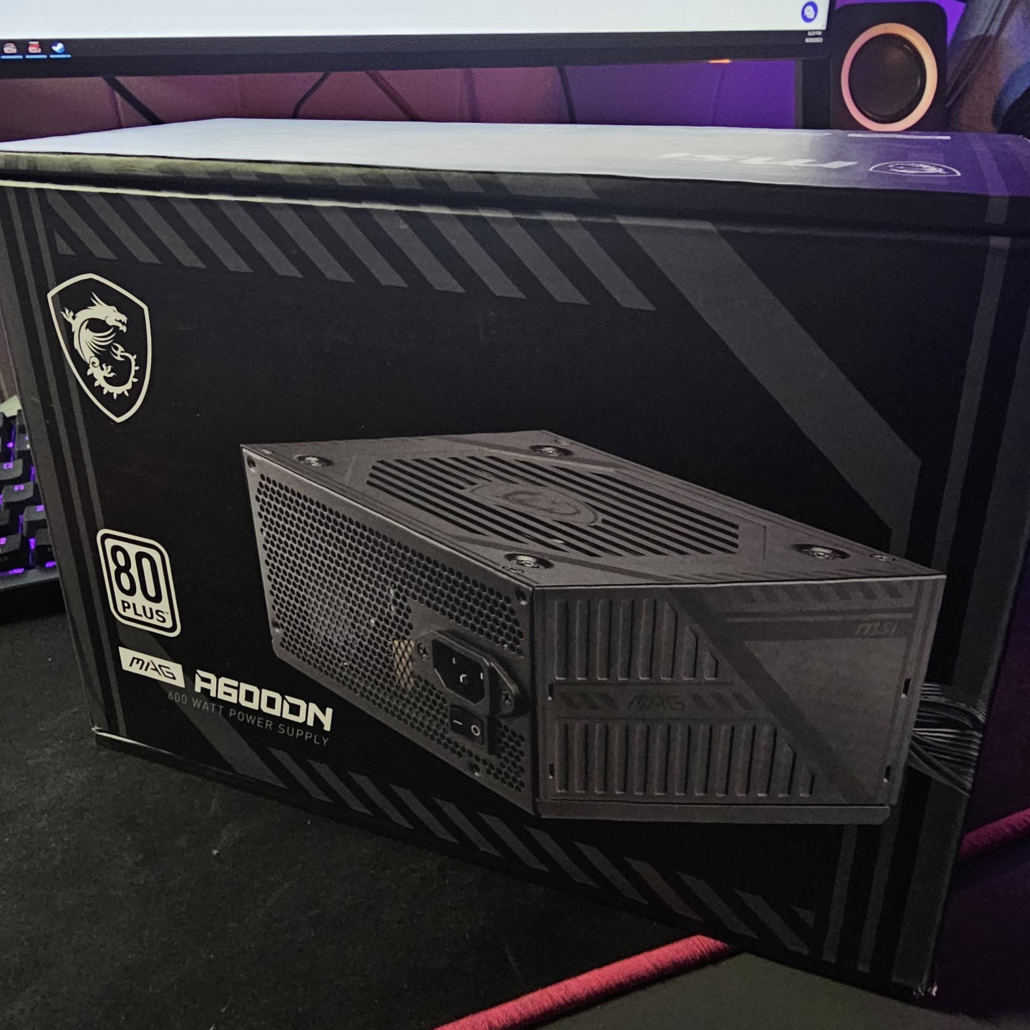 MSI MAG A600DN (600W POWER SUPPLY)(AC INPUT: 200-240V~)