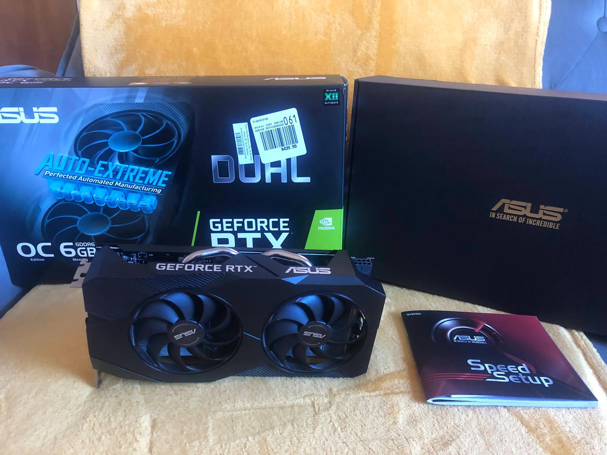Asus RTX 2060 6GB GDDR6 NVidia