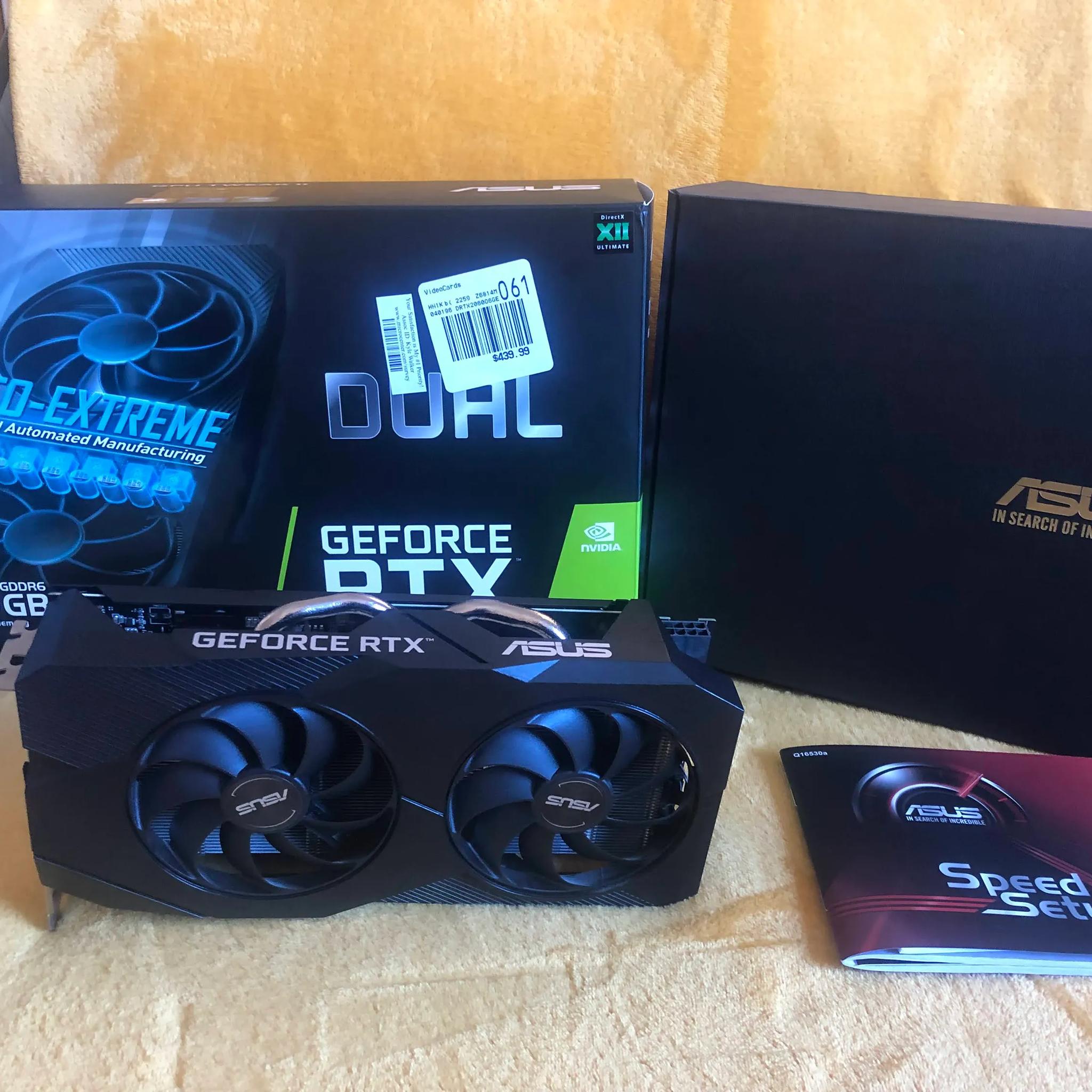Asus RTX 2060 6GB GDDR6 NVidia