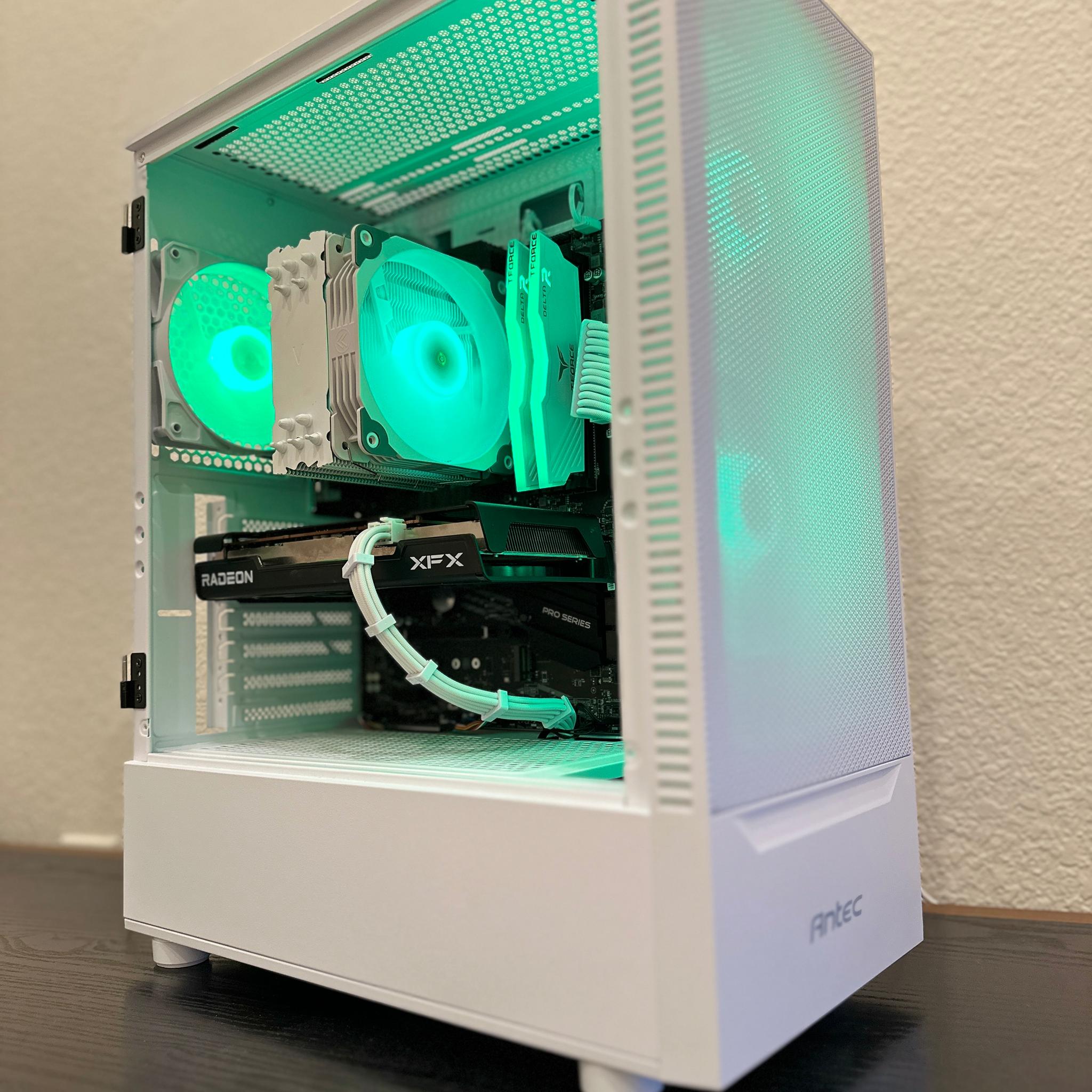 Ryzen 5 5600 ⚔️ AMD RX 6600 ⚔️ 16GB DDR4 RGB ⚔️ 1TB SSD ⚔️ WINDOWS 11 PRO