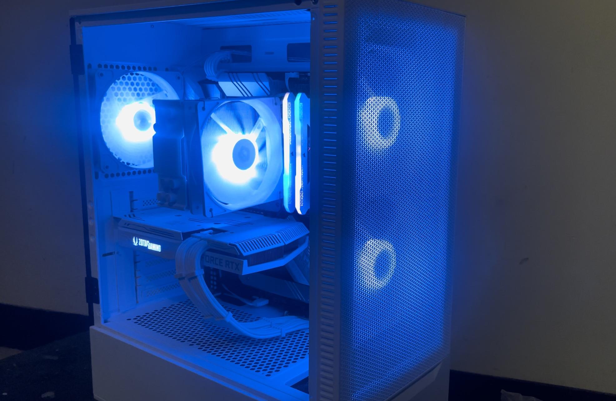 Nvidia RTX 3070 | RYZEN 5 5600X | 16GB RAM | 1TB M.2 NVMe SSD | White Gaming PC