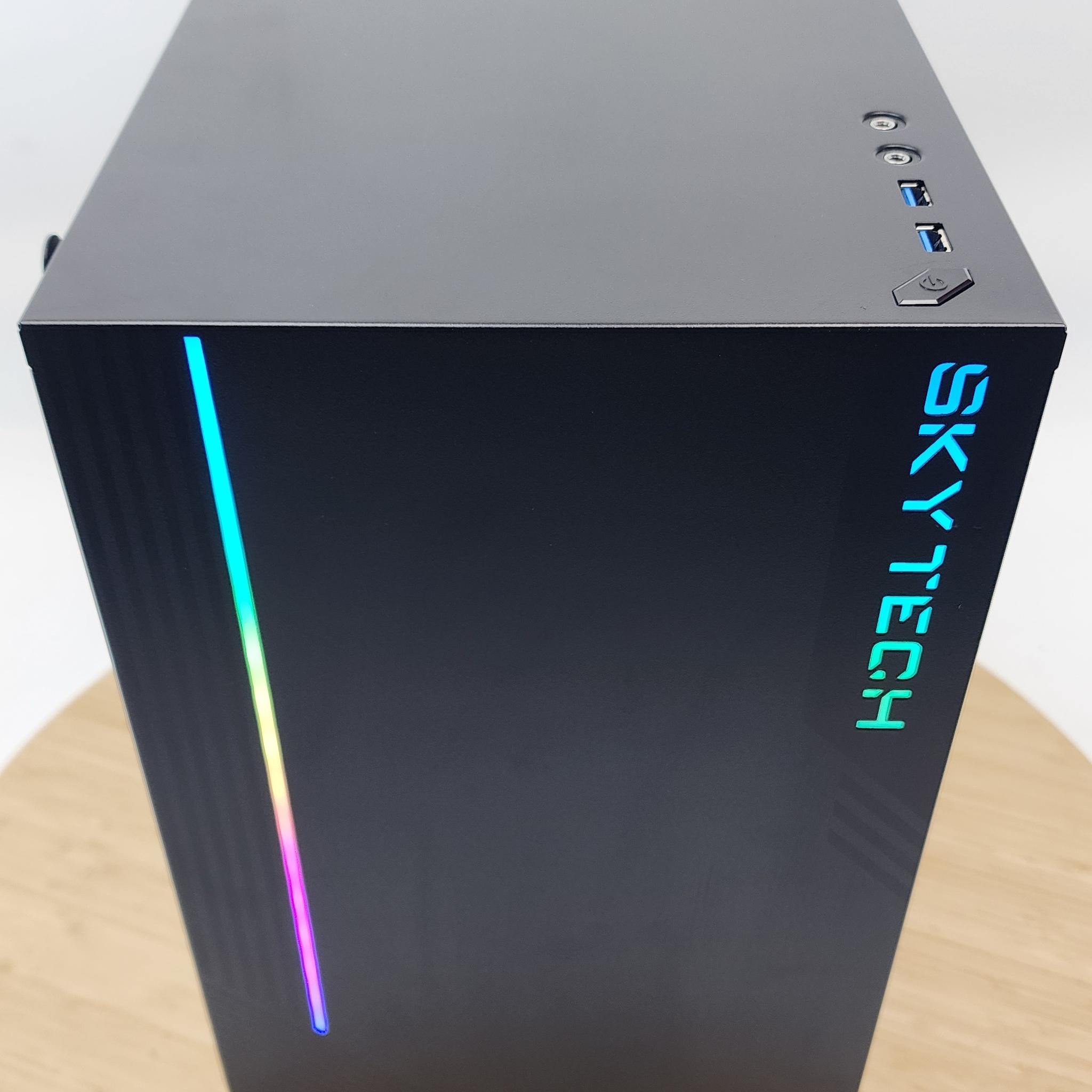 Gaming PC Ryzen 7 3700X 16GB RAM 512GB SSD RX 6700 10GB Windows 11 Computer