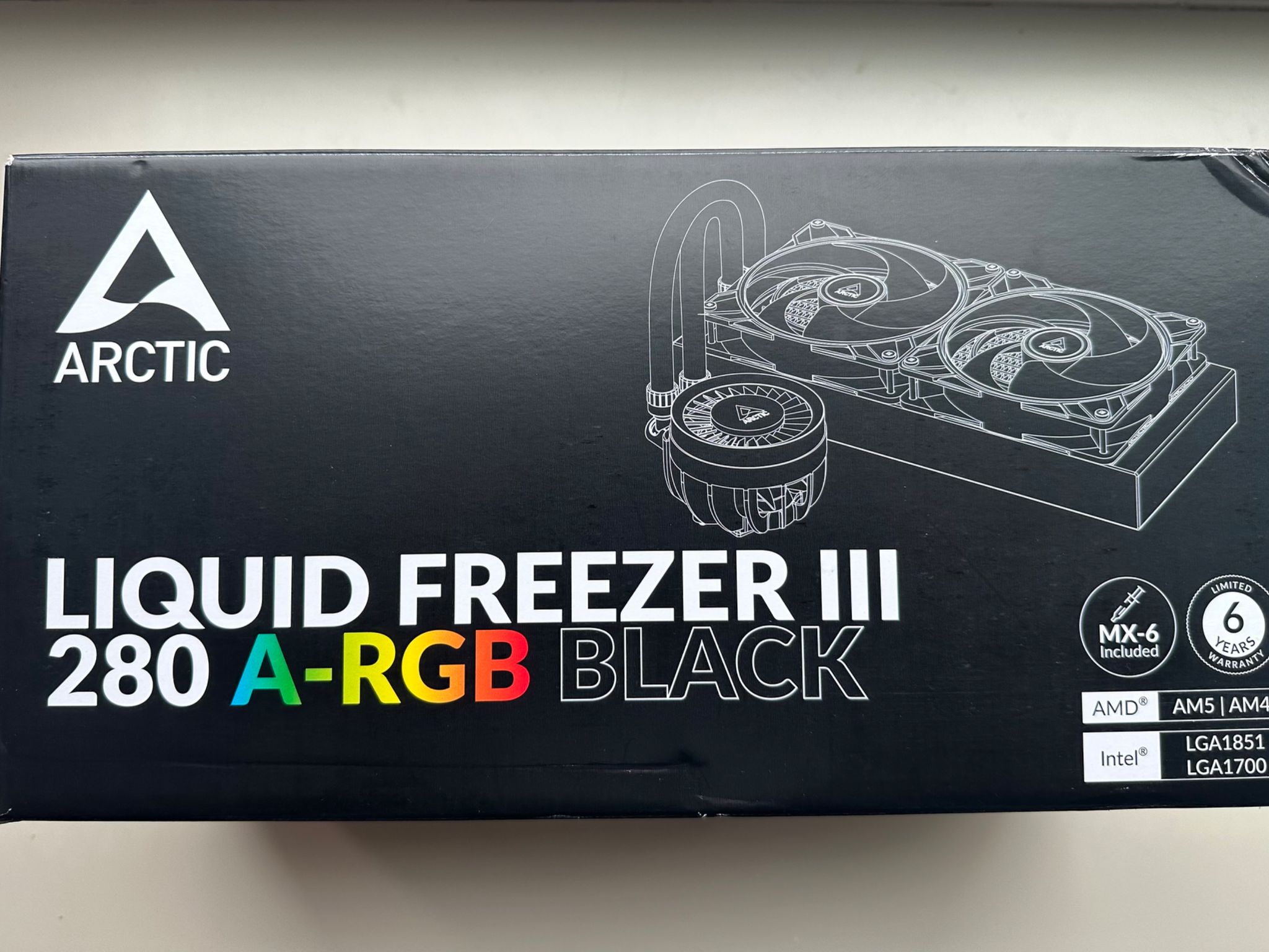 Arctic Liquid Freezer III 280mm A-RGB AIO CPU Cooler