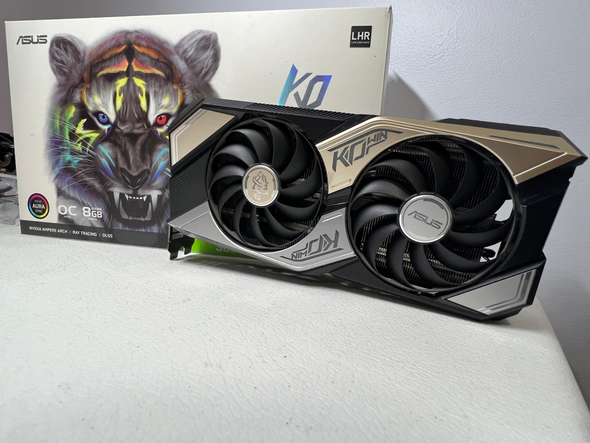 ASUS KO RTX 3060ti / 3060 ti Graphics Card