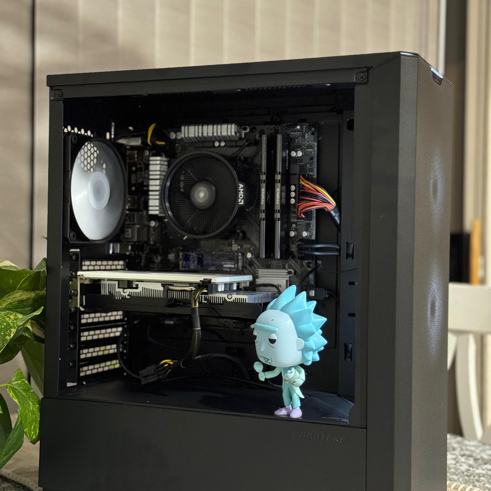 🔥Awesome 1080p budget gaming pc- Ryzen 5 / Radeon RX 580 / 1.2 Tb / 16 Gb DDR4