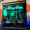 🔥 Ryzen 5 7600X + RX 9070 16GB Gaming PC 🚀 1440p ULTRA BEAST ❄️ 240mm Liquid Cooled ✨ Jonsbo D34