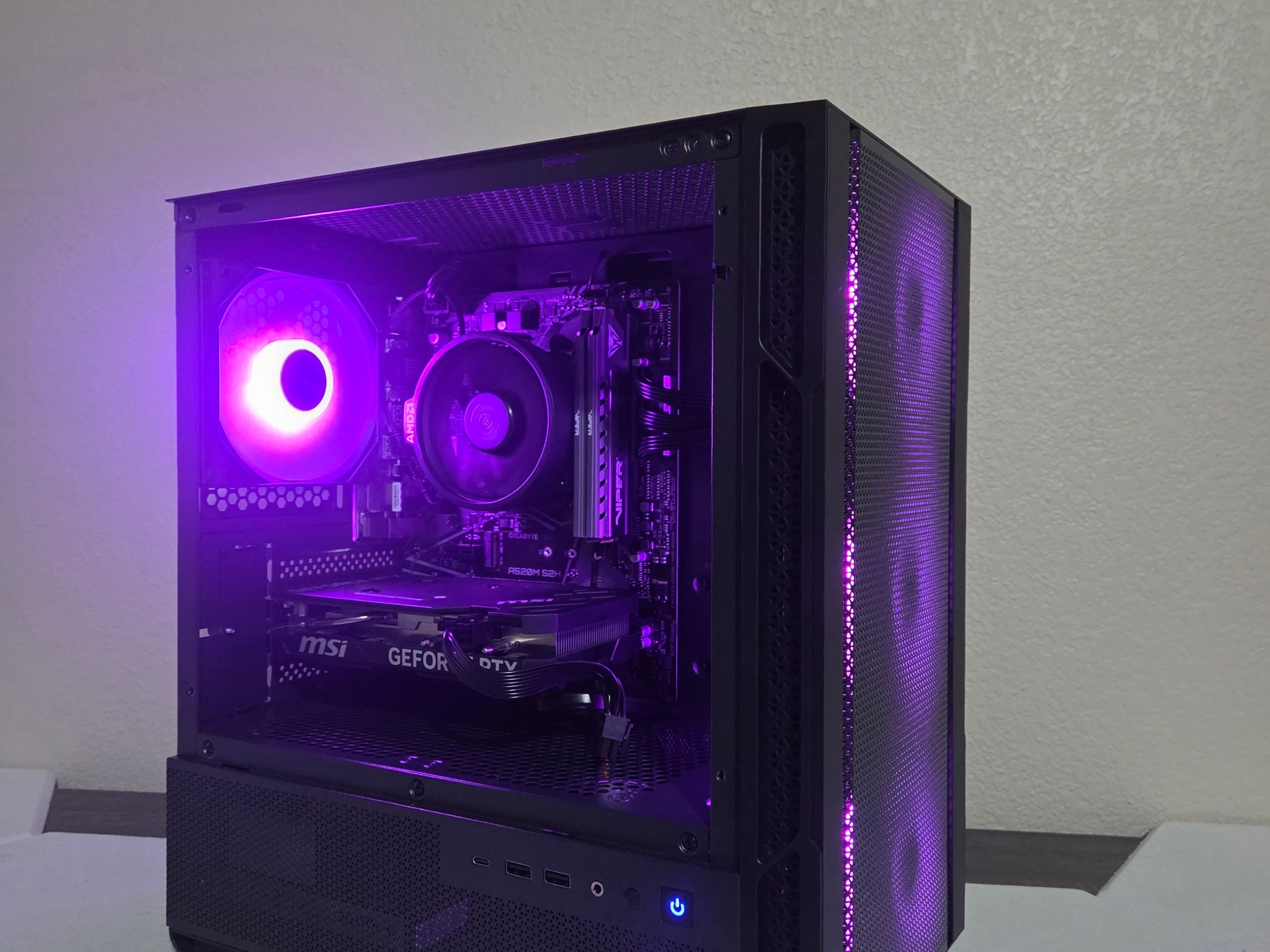 🌑 Shadow /RTX 4060 Gaming PC/ 🖤⛈️