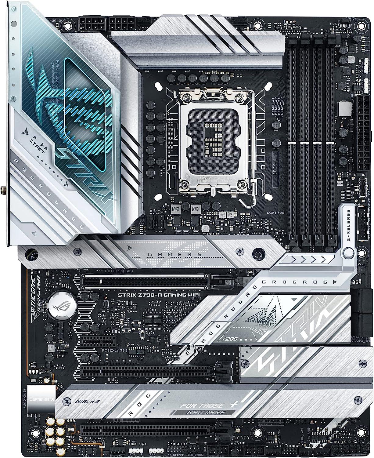 ASUS ROG STRIX Z790-A GAMING WIFI Intel LGA 1700 Z790 ATX Desktop Motherboard A