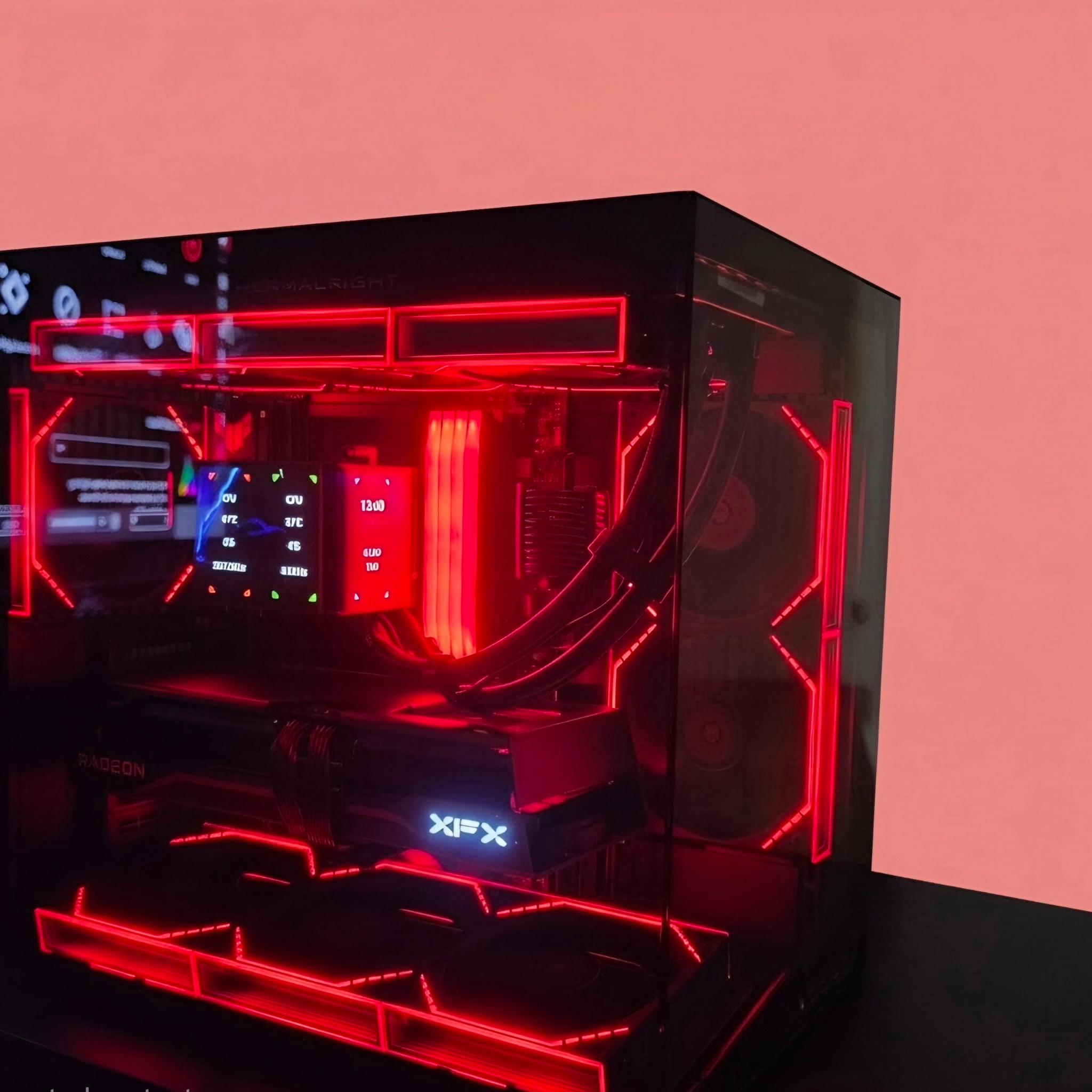 High-End Gaming & Performance PC – Ryzen 7 9850X3D + Radeon RX 9070 XT