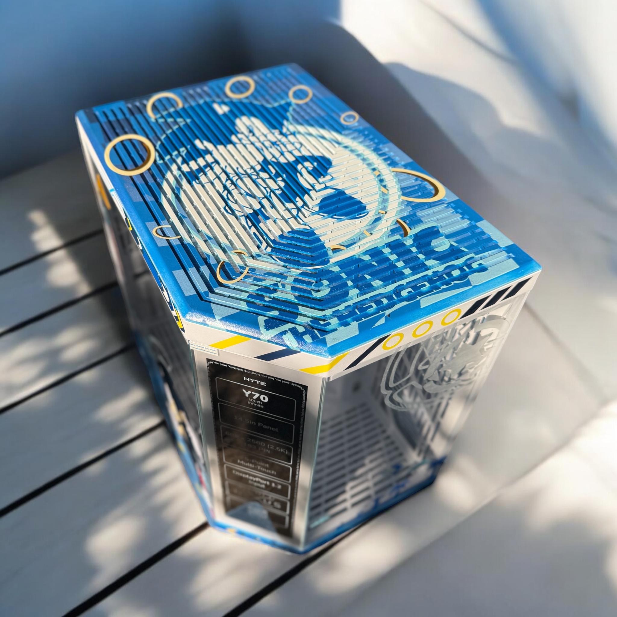 Custom Sonic Themed PC Case - Gotta Go Fast