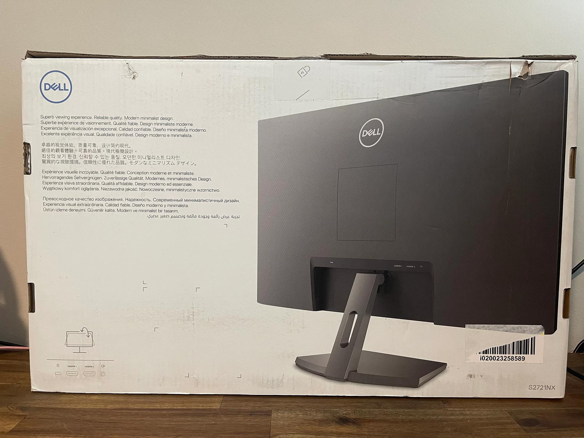 Dell 27" 1080p 75Hz Monitor
