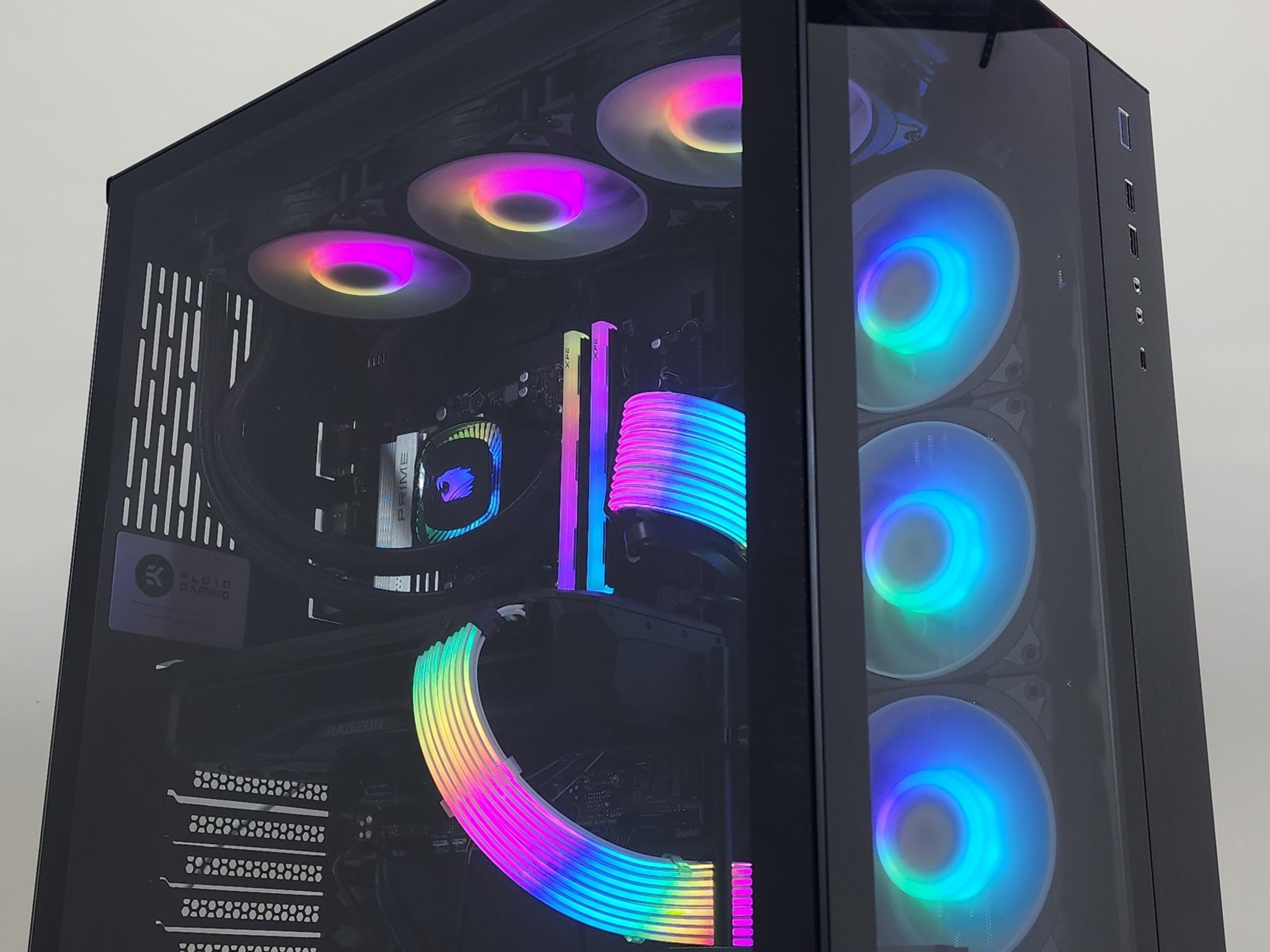 Gaming PC Ryzen 7 7800X3D 32GB RAM 1TB SSD RX 7900 XT 20GB Windows 11 Computer
