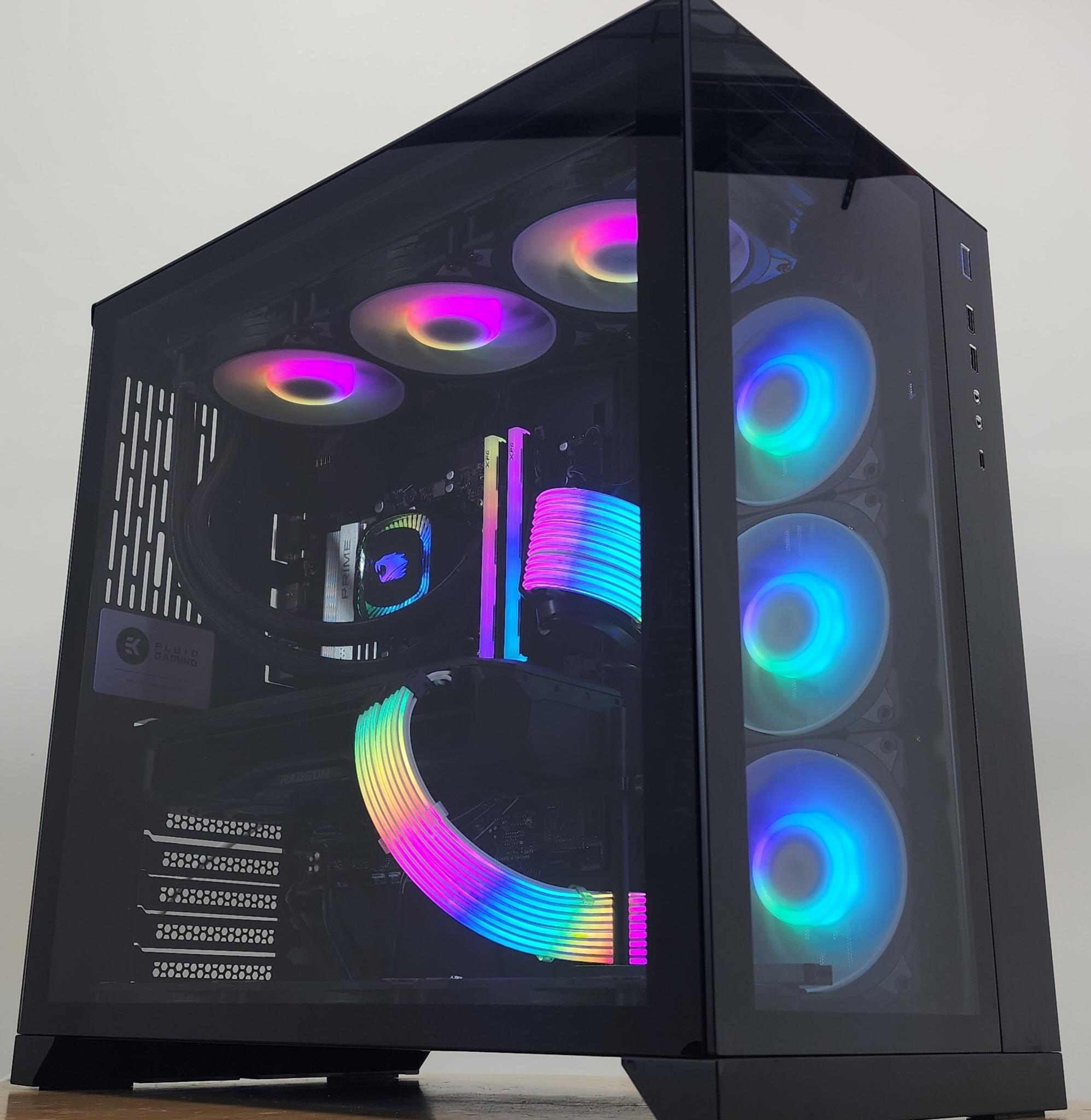 Gaming PC Ryzen 7 7800X3D 32GB RAM 1TB SSD RX 7900 XT 20GB Windows 11 Computer