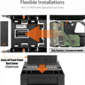NEW ICY DOCK “FLEX-FIT TRIO” – 5.25” FRONT BAY CONVERTER ADAPTER BRACKET FOR 2.5” & 3.5” SSD/HDDs