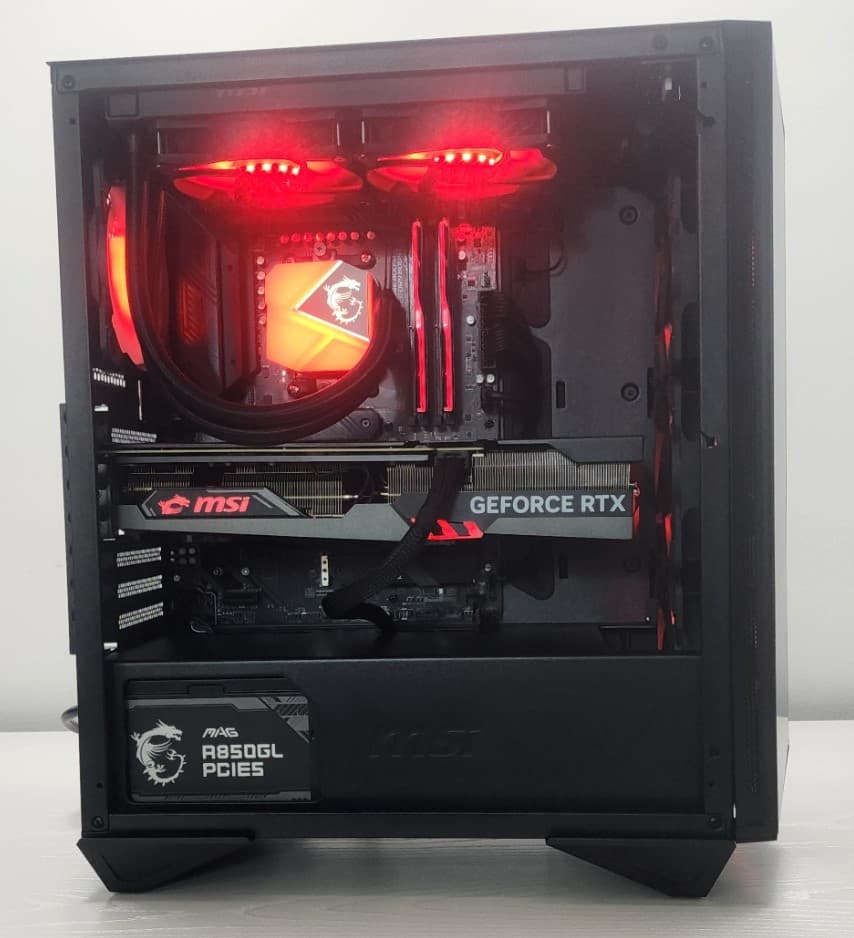 ALL MSI 1440P/4K Gaming System - 7800X3D - 4070 TI