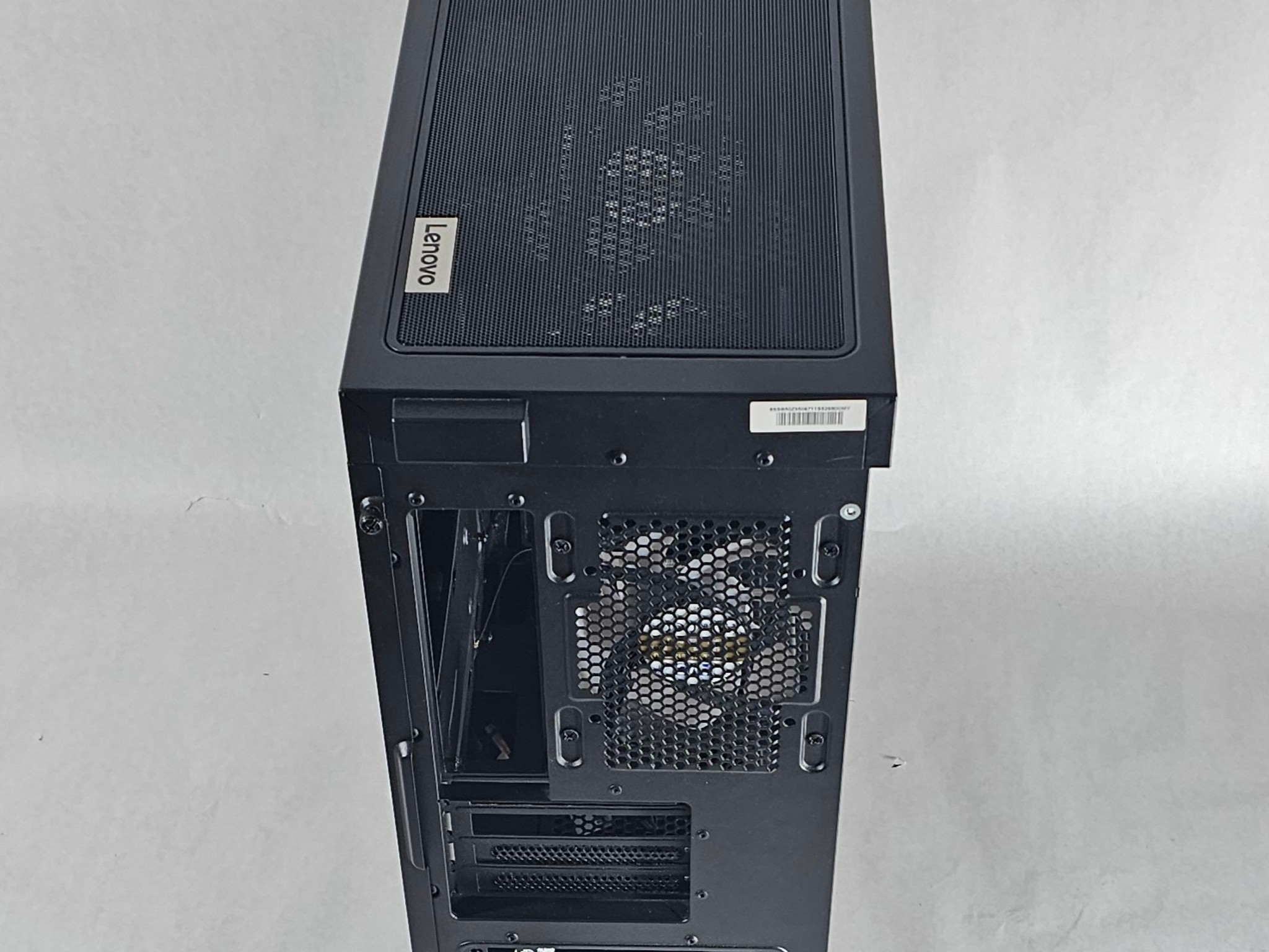 Black Lenovo Legion PC Case with Tempered Glass w/ 3 Fans