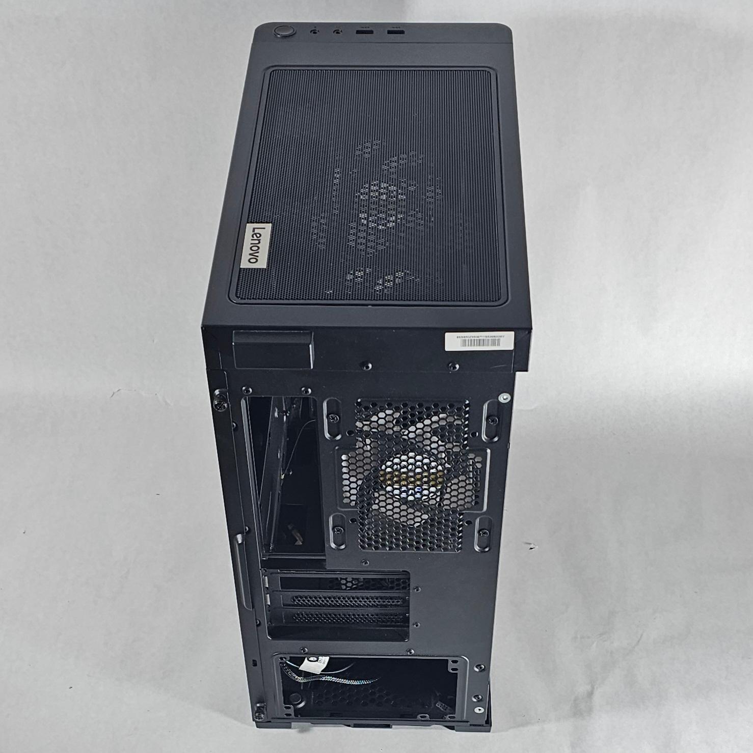 Black Lenovo Legion PC Case with Tempered Glass w/ 3 Fans