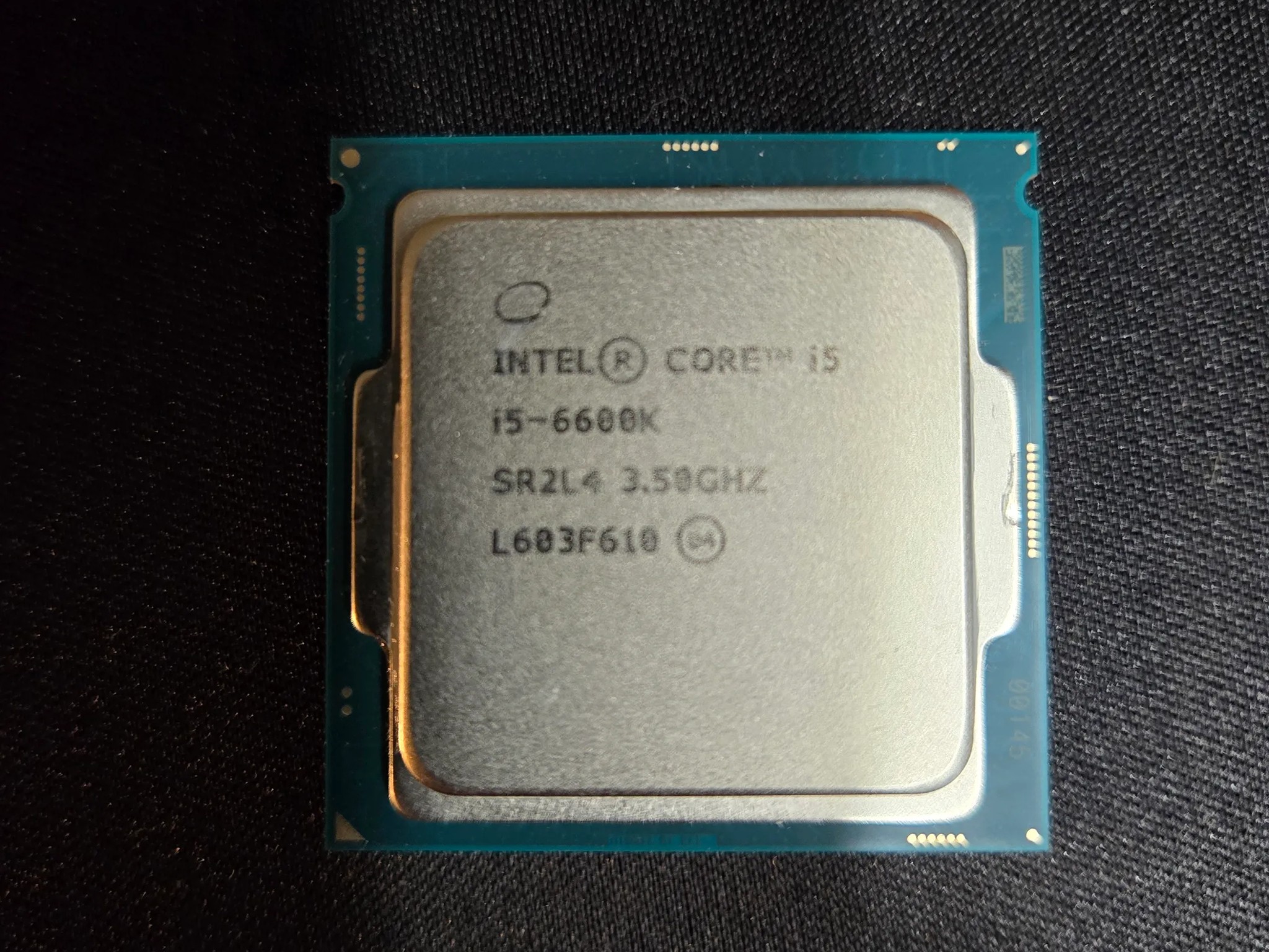 Intel i5-6600k Processor