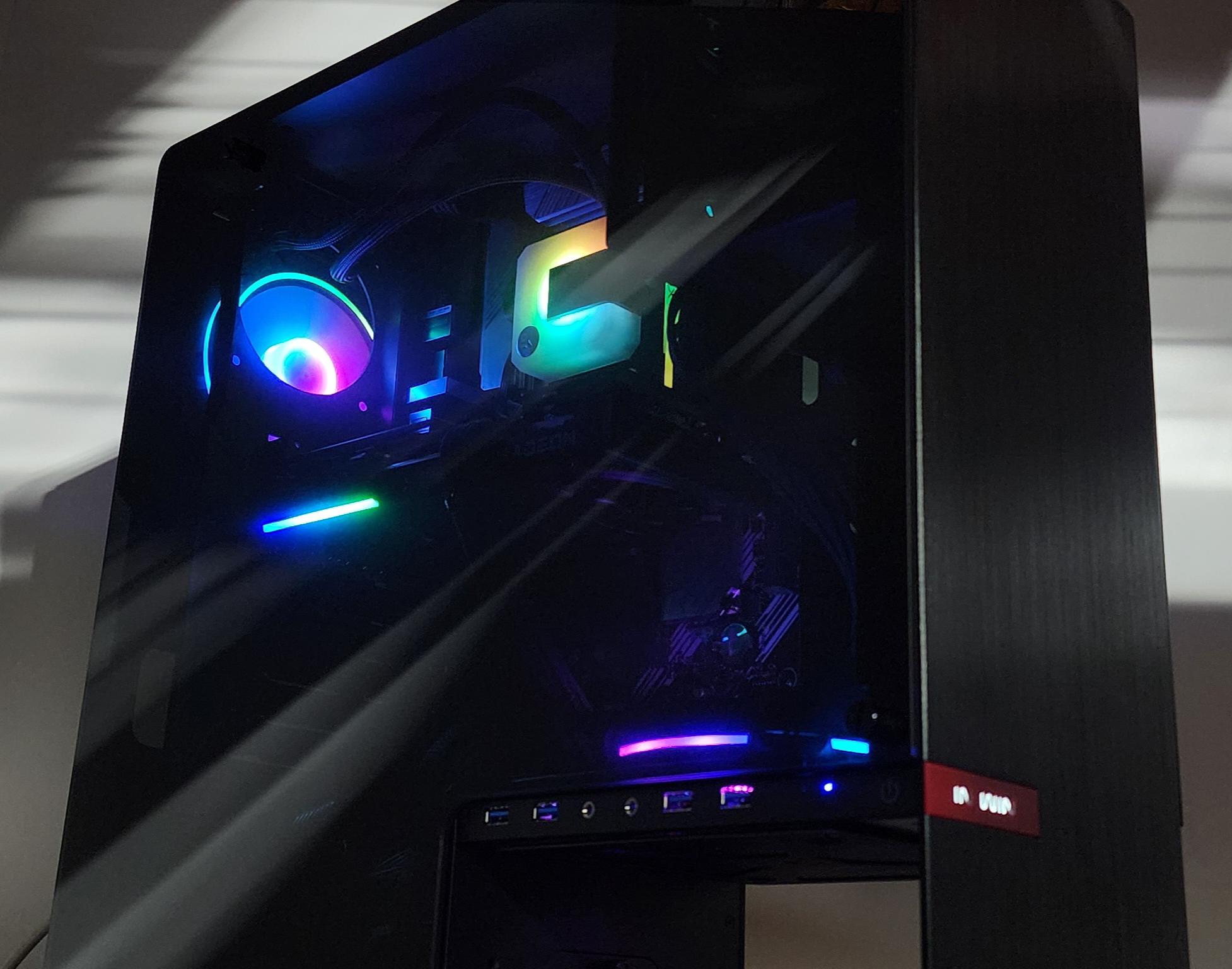 Gaming PC Ryzen 7 5700  16GB RAM 1TB SSD RX 9060 8GB Windows 11 Computer