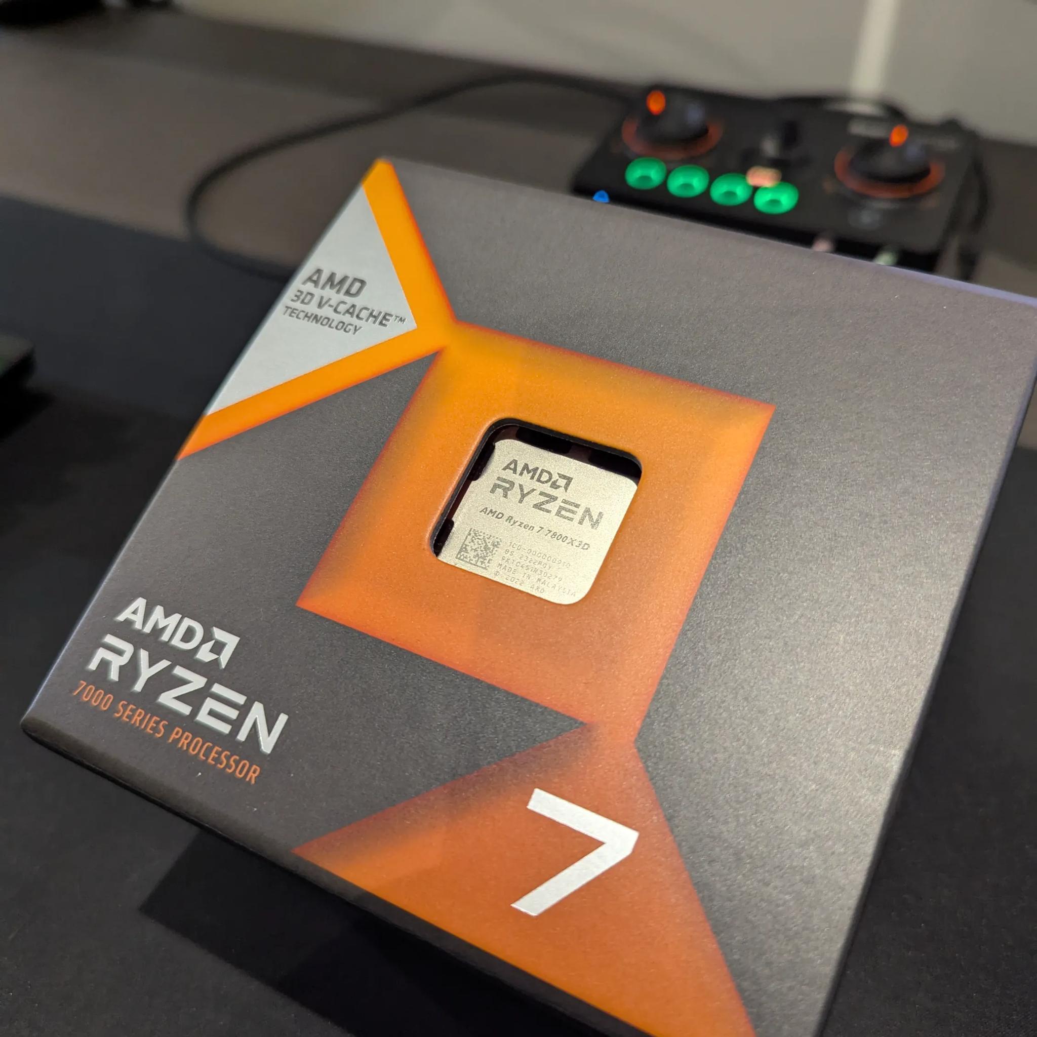 AMD Ryzen 7 7800X3D AM5 CPU