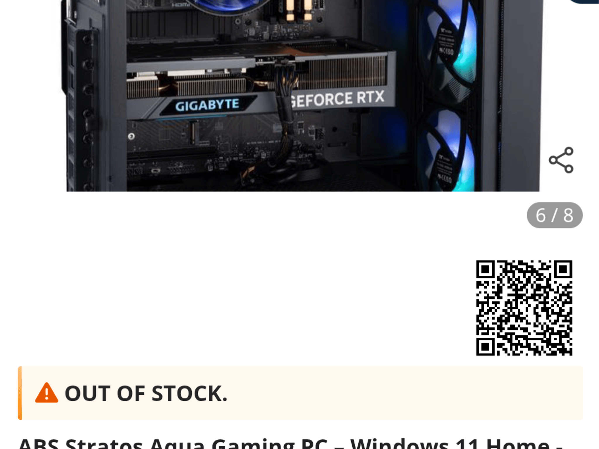 ABS Stratos Aqua Gaming PC – Windows 11 Home - Intel i7 13700F – GeForce RTX 4070