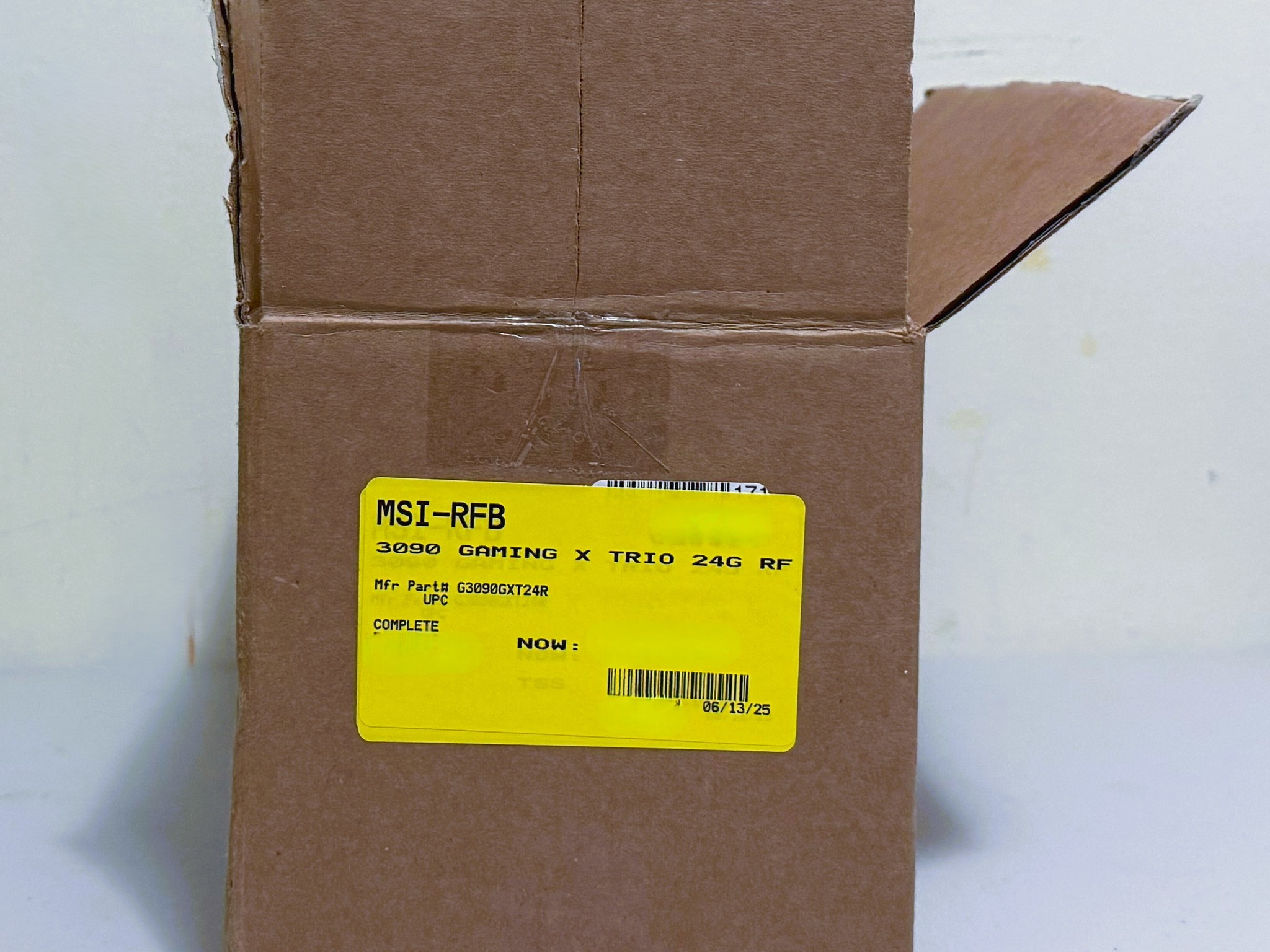 MSI GeForce RTX 3090 Gaming x Trio 24g NVIDIA GDRR6X GPU Microcenter Refurbished