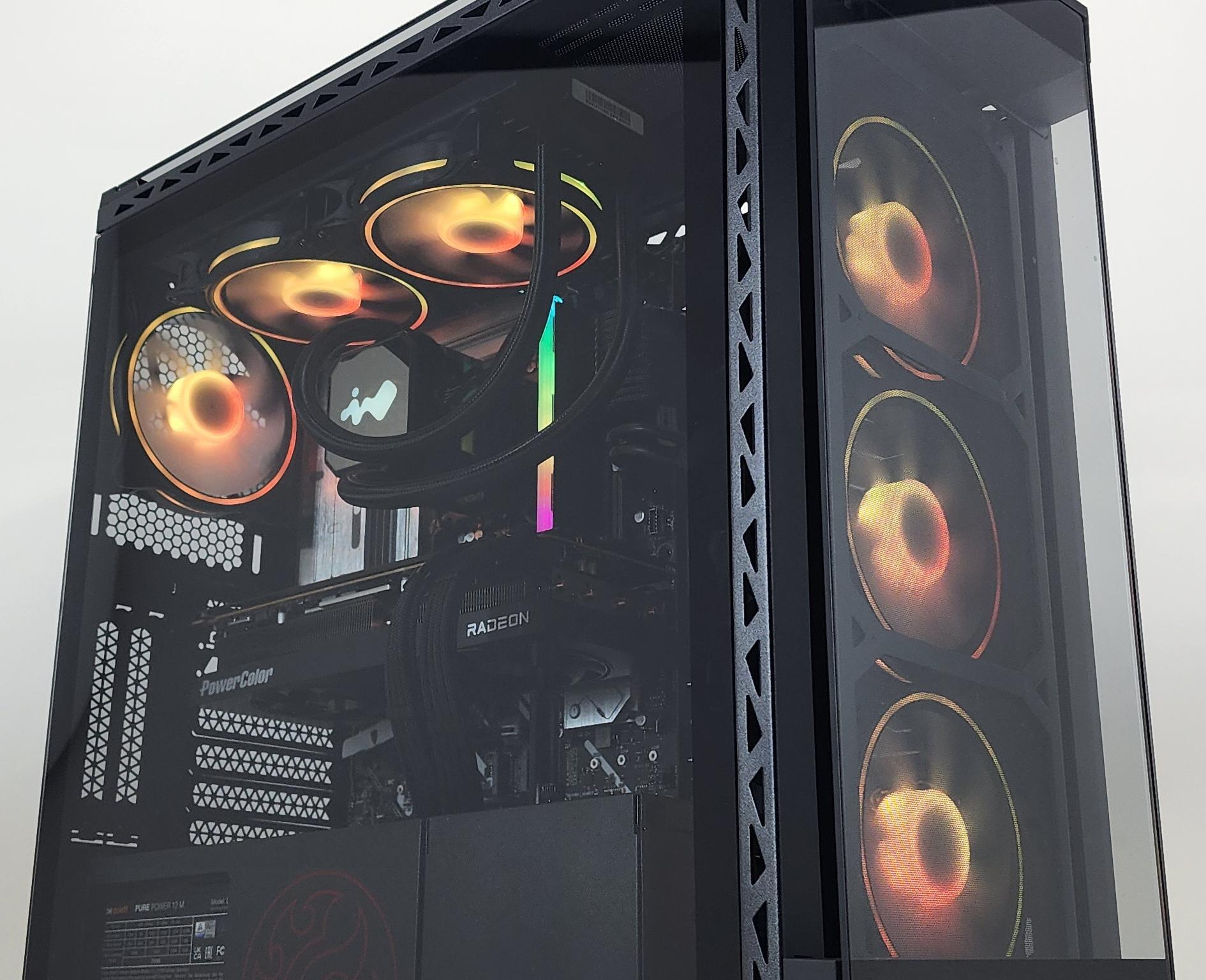 Gaming PC Ultra 5 250KF 16GB RAM 2TB SSD RX 7800 XT 16GB Windows 11 Computer