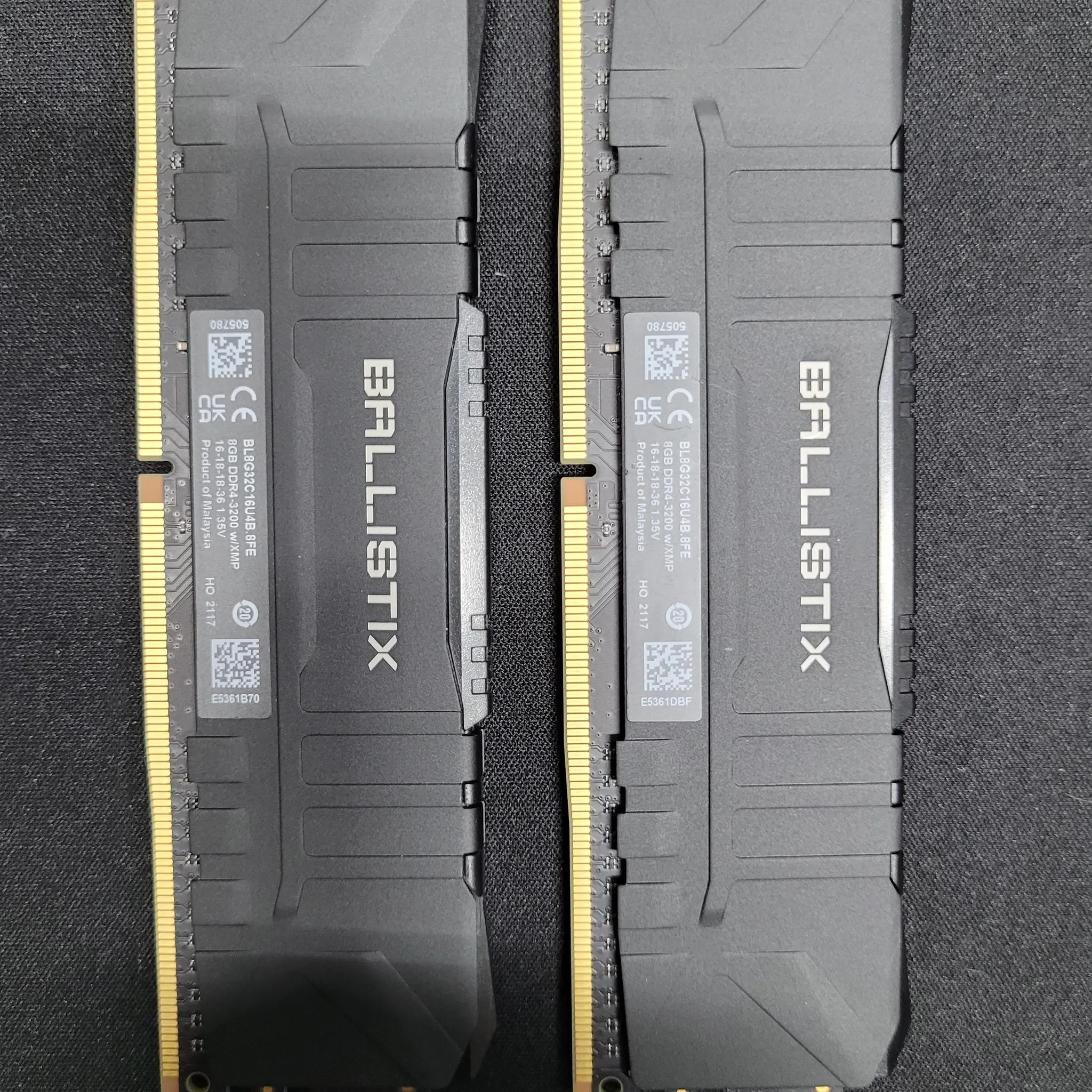 Crucial Ballistix 16gb DDR4