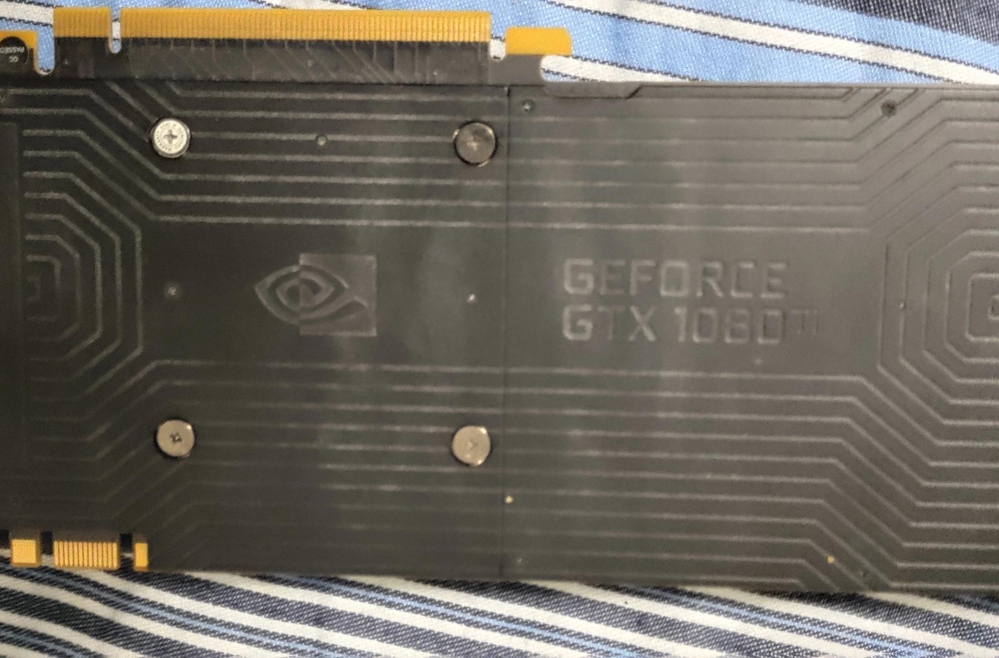 NVIDIA GEFORCE GTX 1080 Ti - FE Founders Edition (used)
