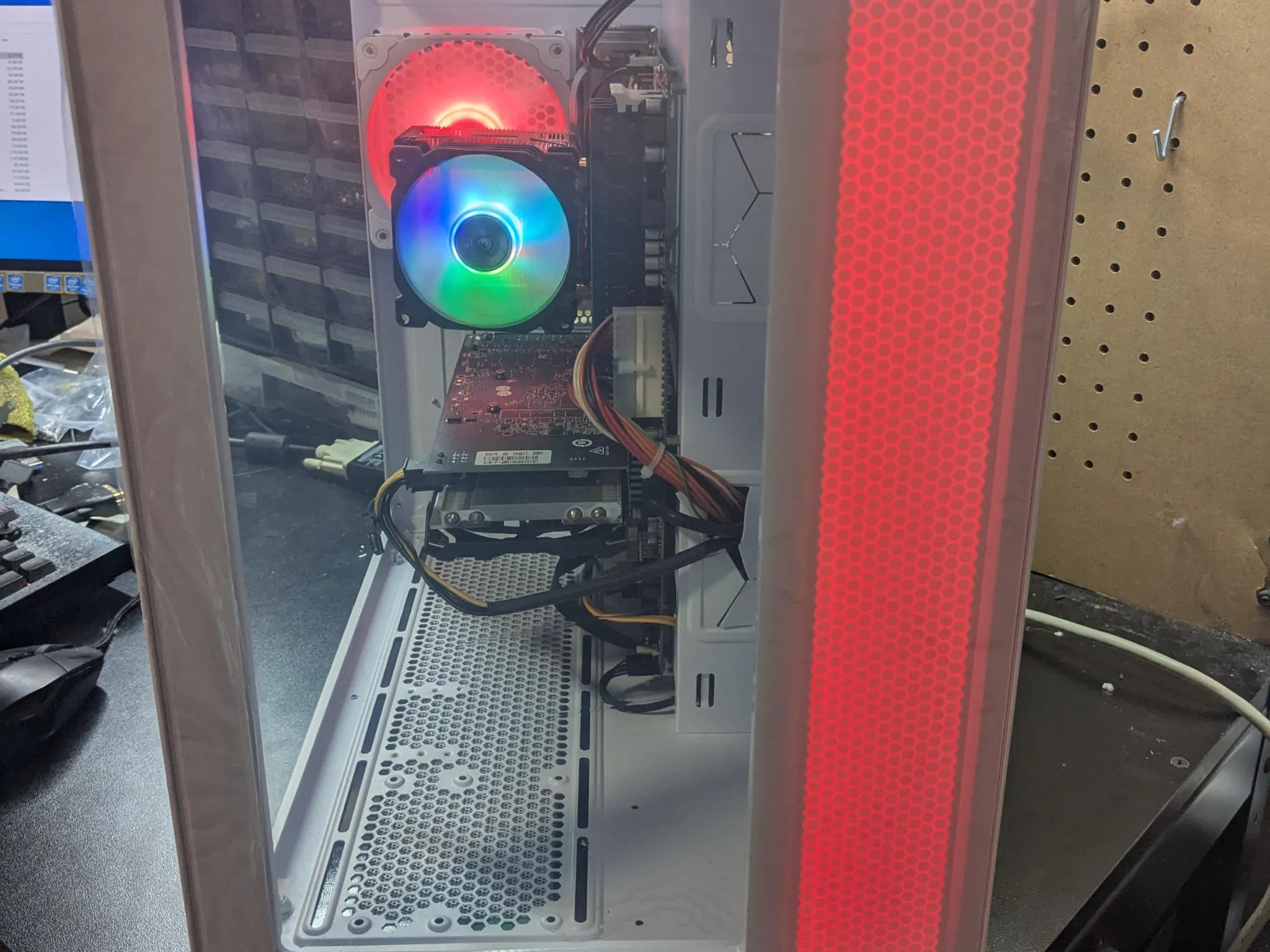 100 FPS Fortnite | 180 Day Warranty | i5-4590 , 16GB RAM, 480GB SSD, RX 470 8GB, RGB, Wifi, Win10