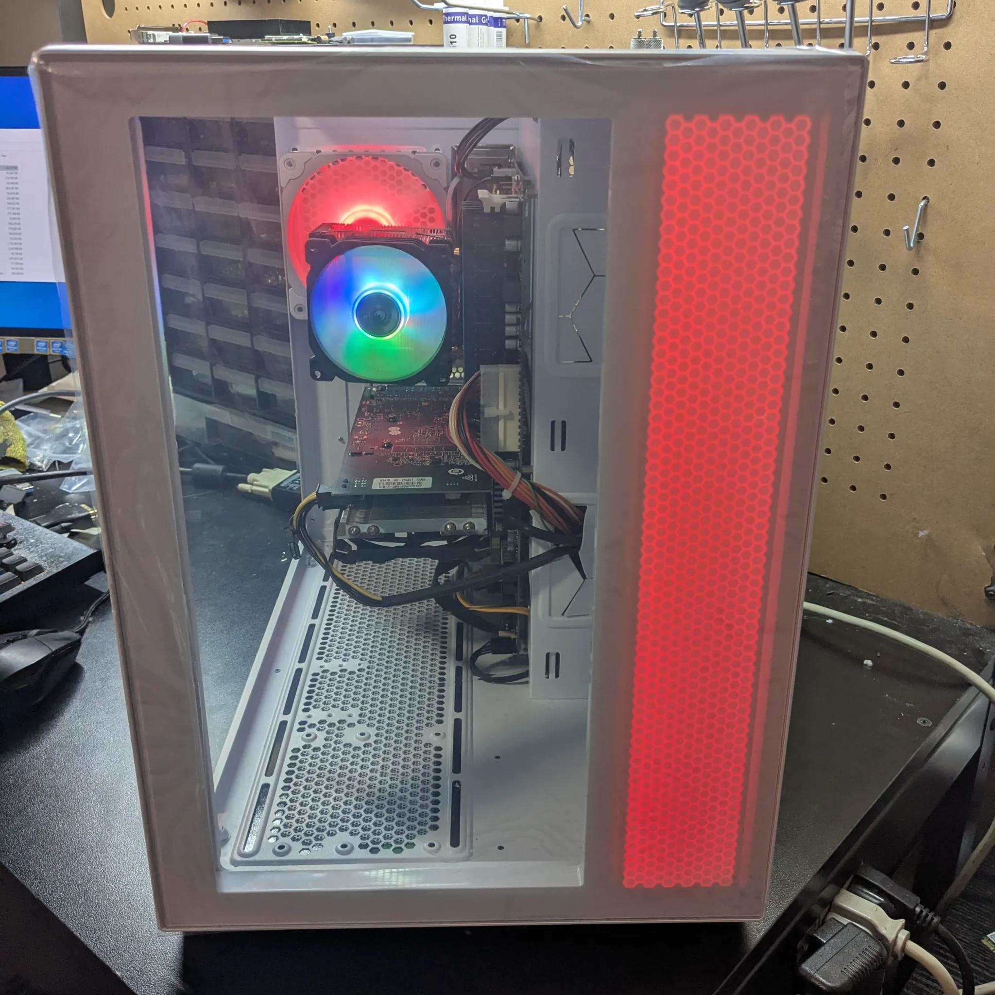 100 FPS Fortnite | 180 Day Warranty | i5-4590 , 16GB RAM, 480GB SSD, RX 470 8GB, RGB, Wifi, Win10
