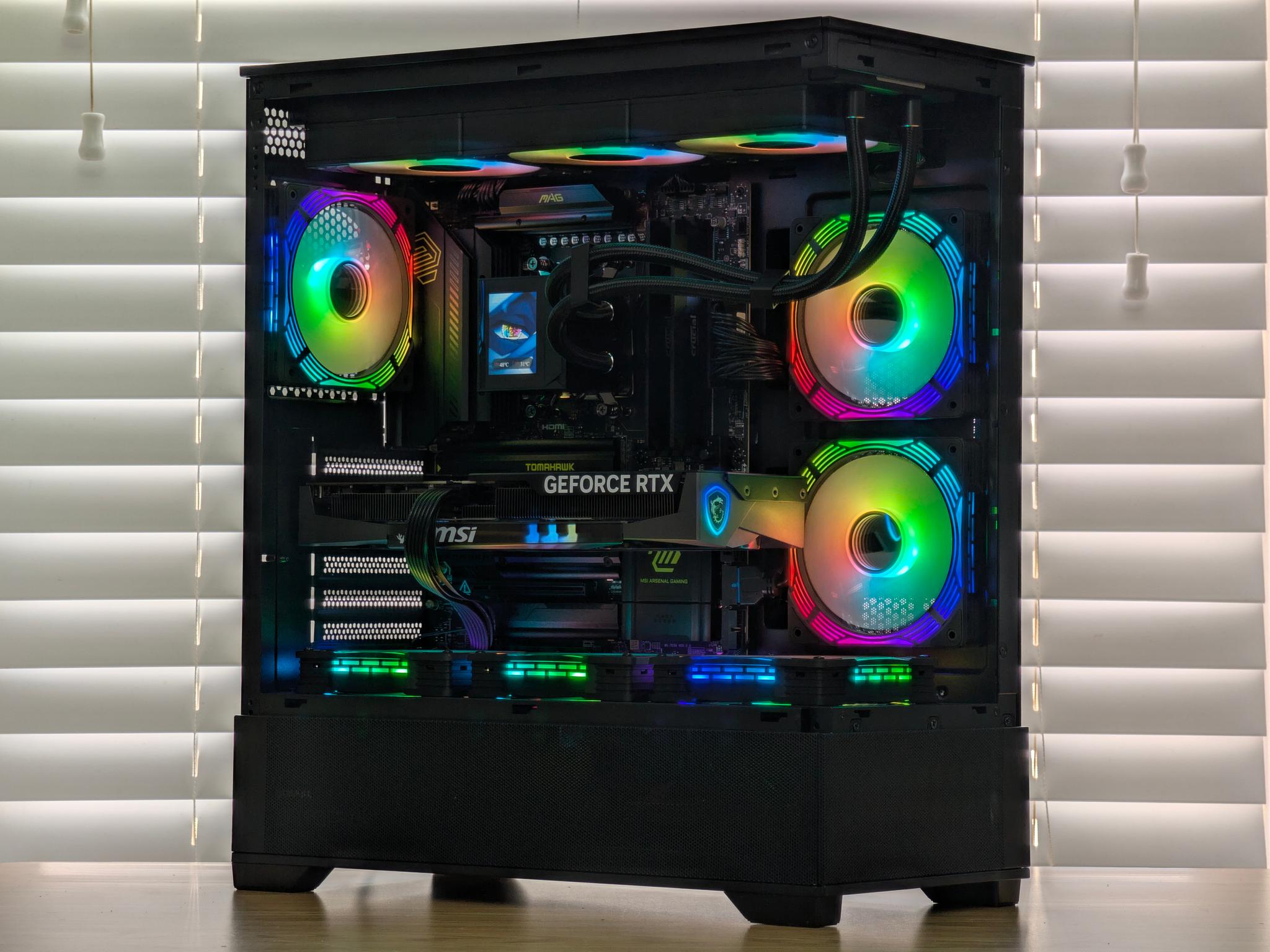 🌈🖤Ryzen 5 9600x | RTX 5060 Ti 16GB | 2TB SSD | 32GB DDR5 | Gaming PC🖤🌈