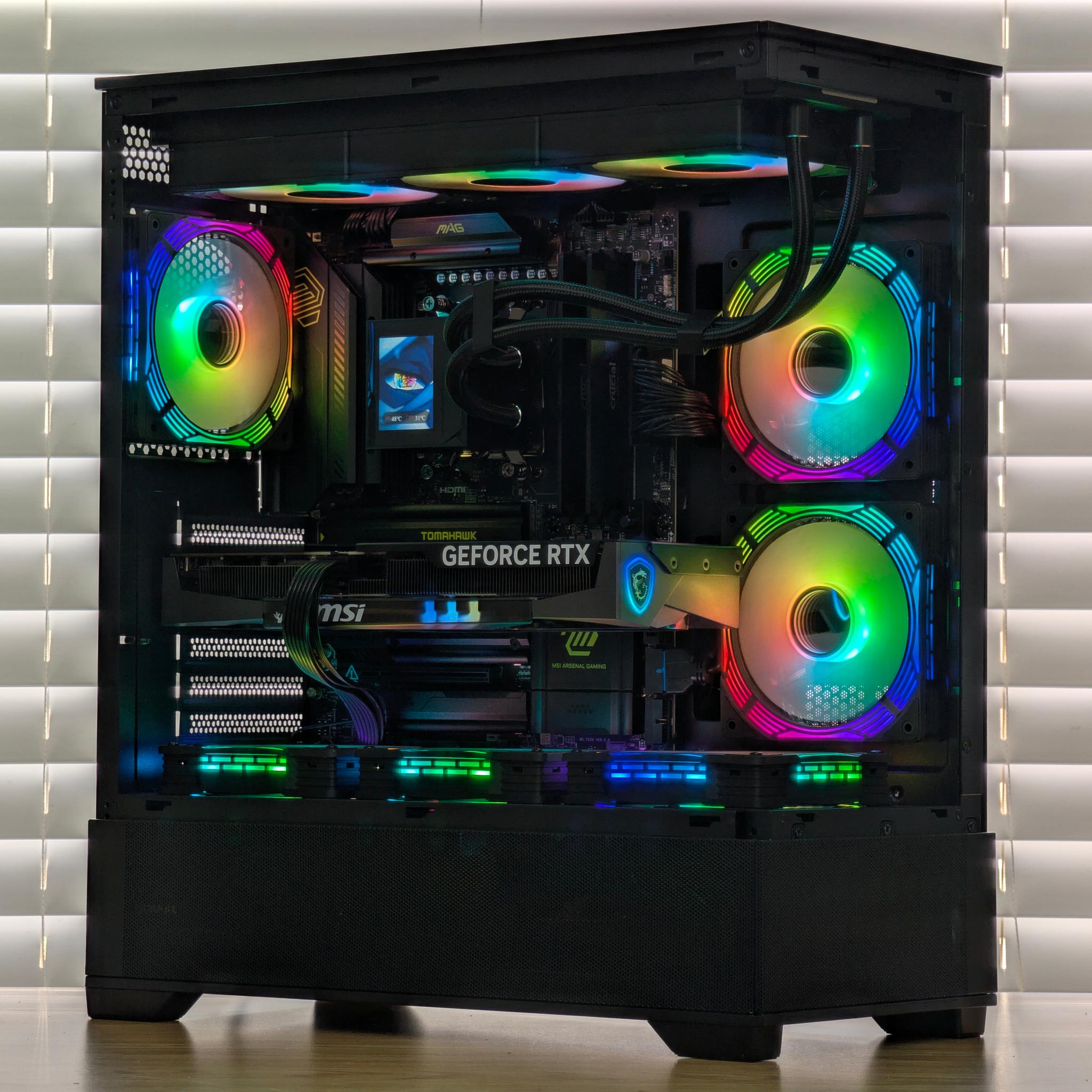 🌈🖤Ryzen 5 9600x | RTX 5060 Ti 16GB | 2TB SSD | 32GB DDR5 | Gaming PC🖤🌈