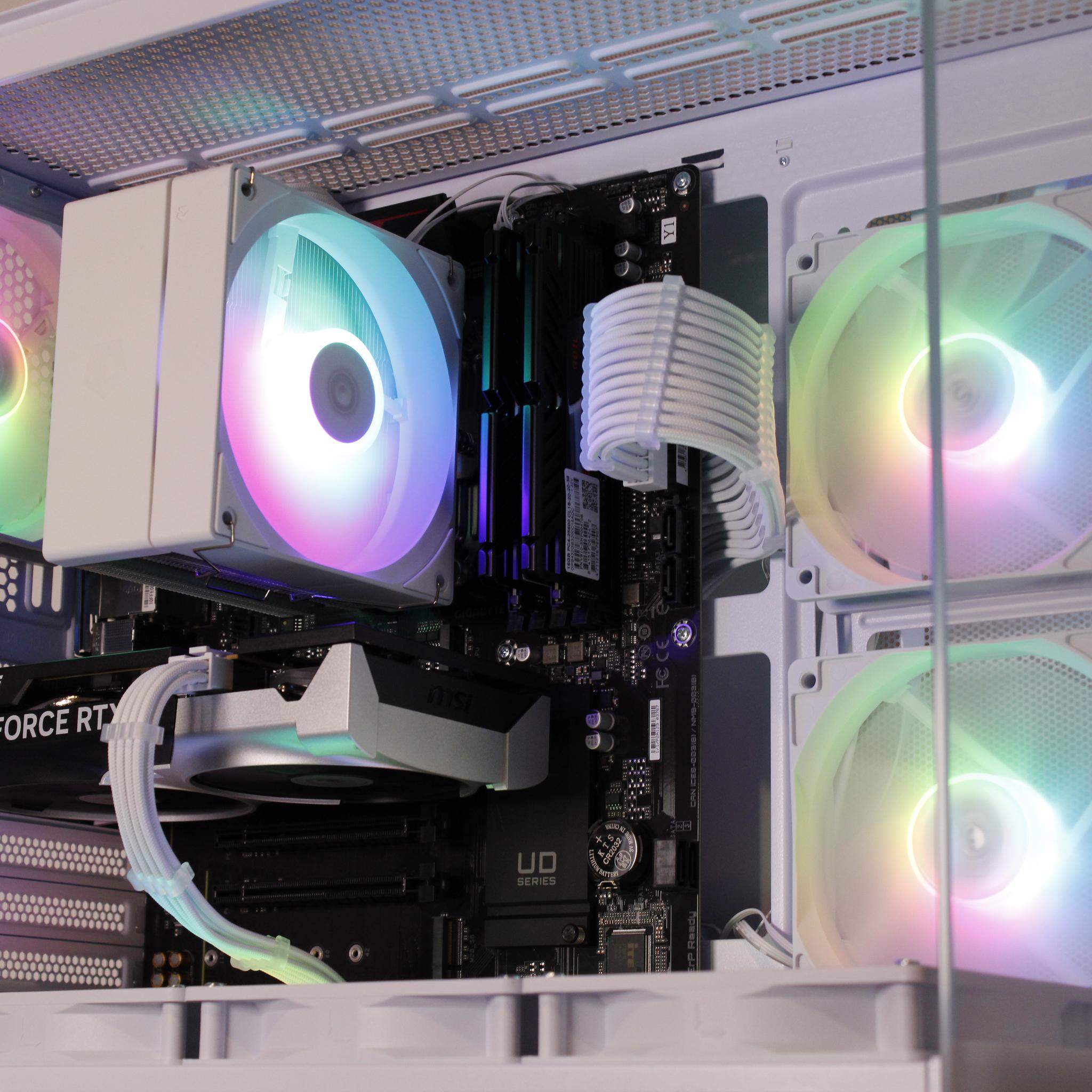 🤍Gaming PC [RTX 5060][Ryzen 7][32GB Ram][2TB M.2]