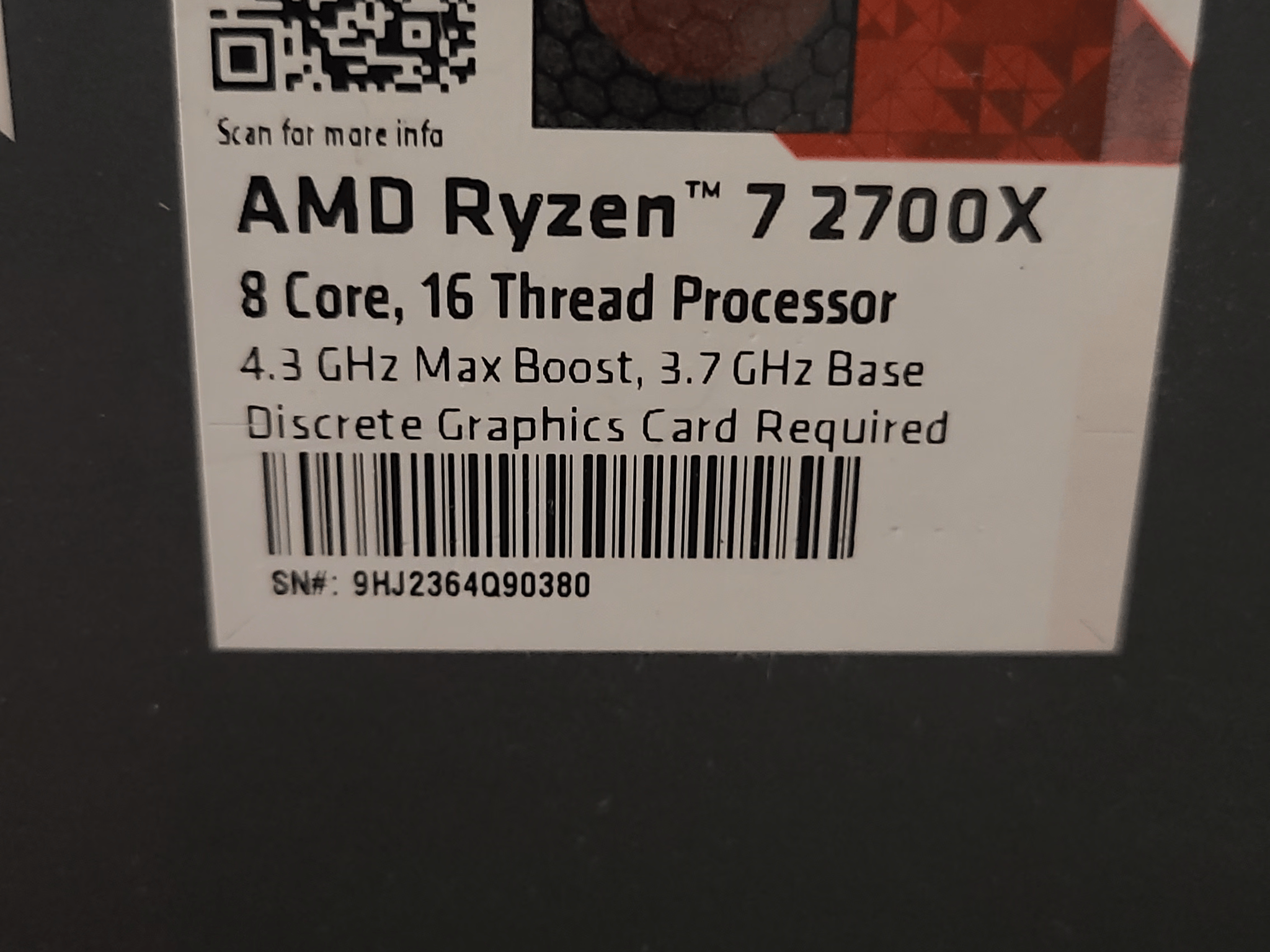 Ryzen 7 2700X