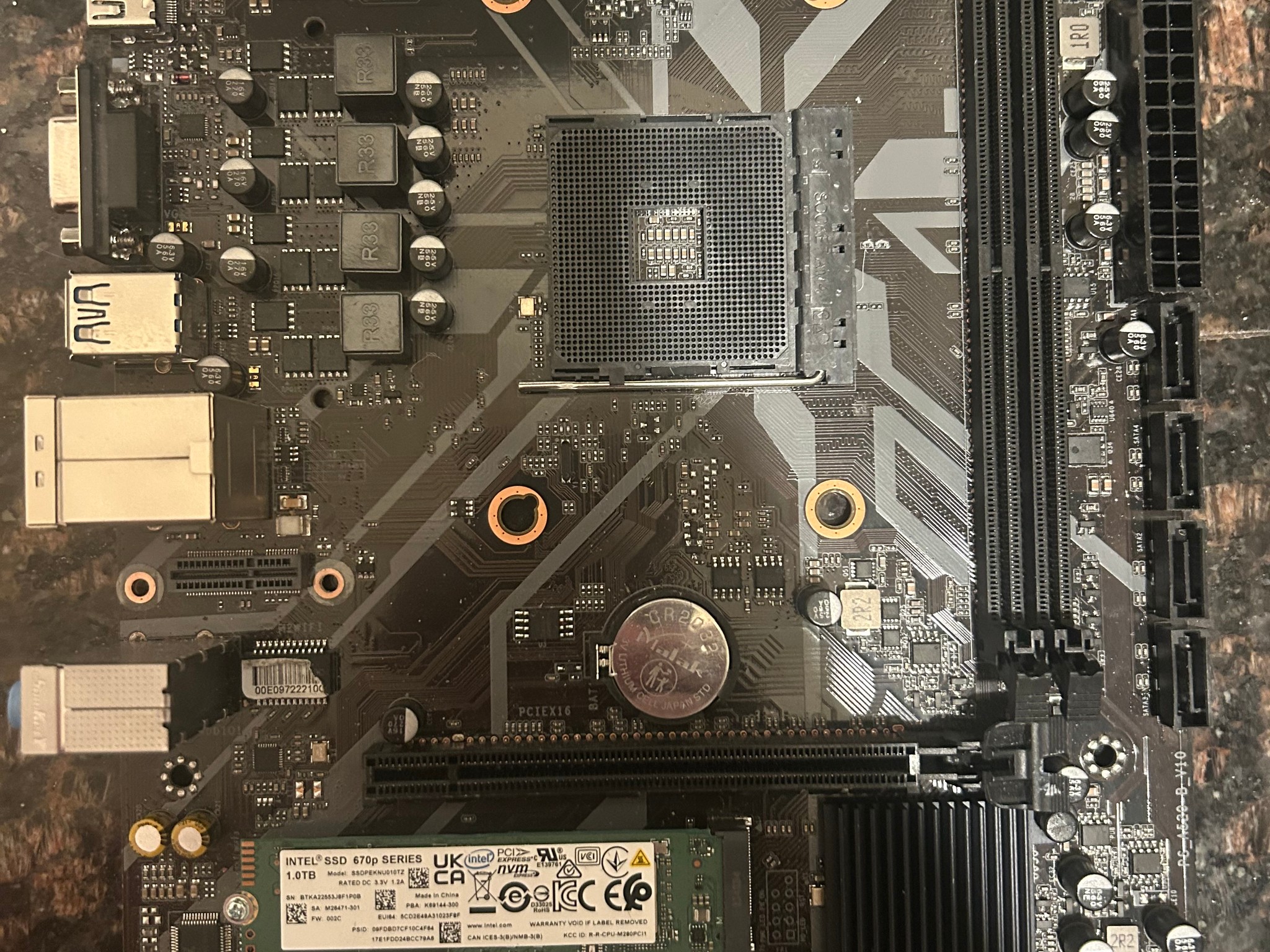 PS_A52-B_V10 motherboard with 1-TB SSD