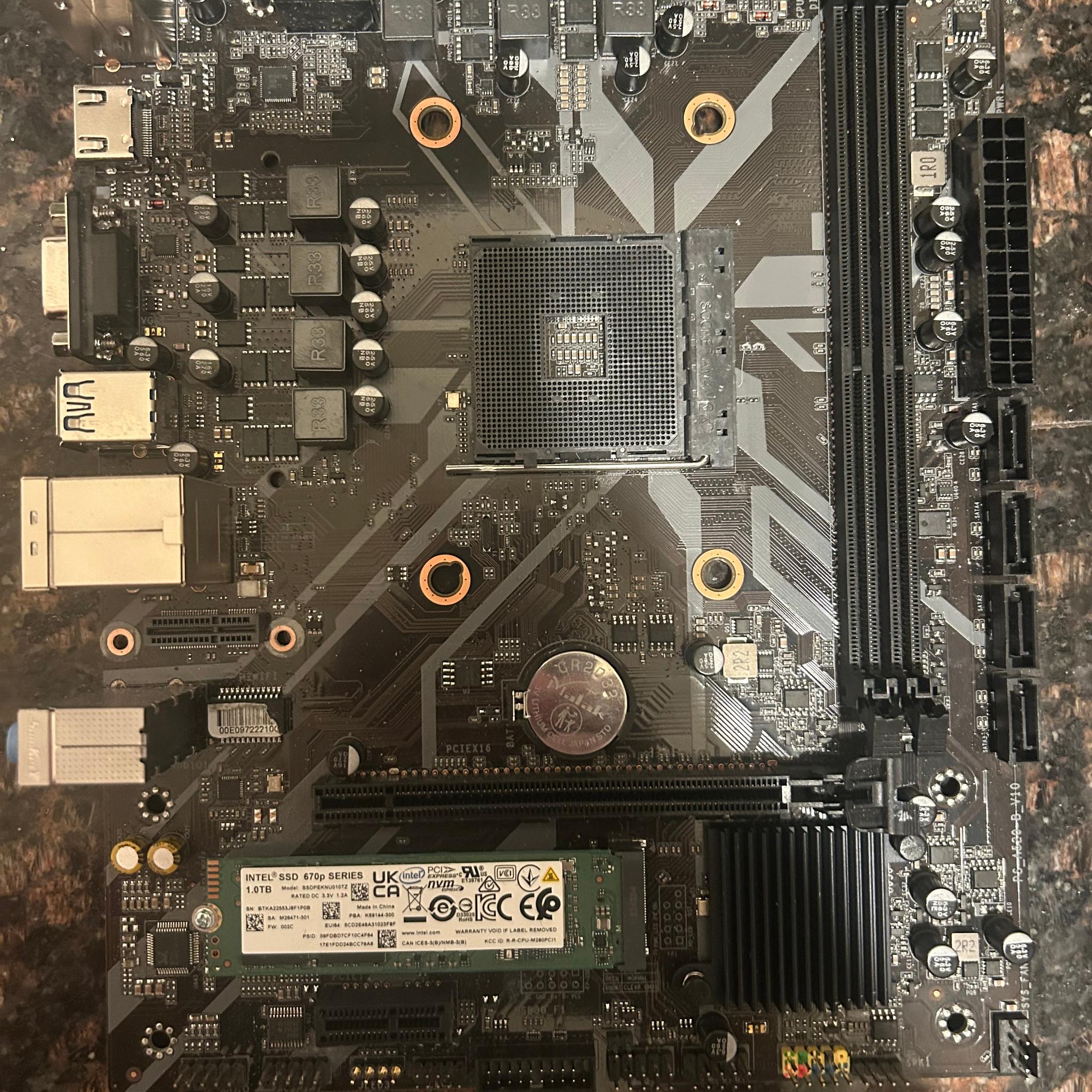 PS_A52-B_V10 motherboard with 1-TB SSD