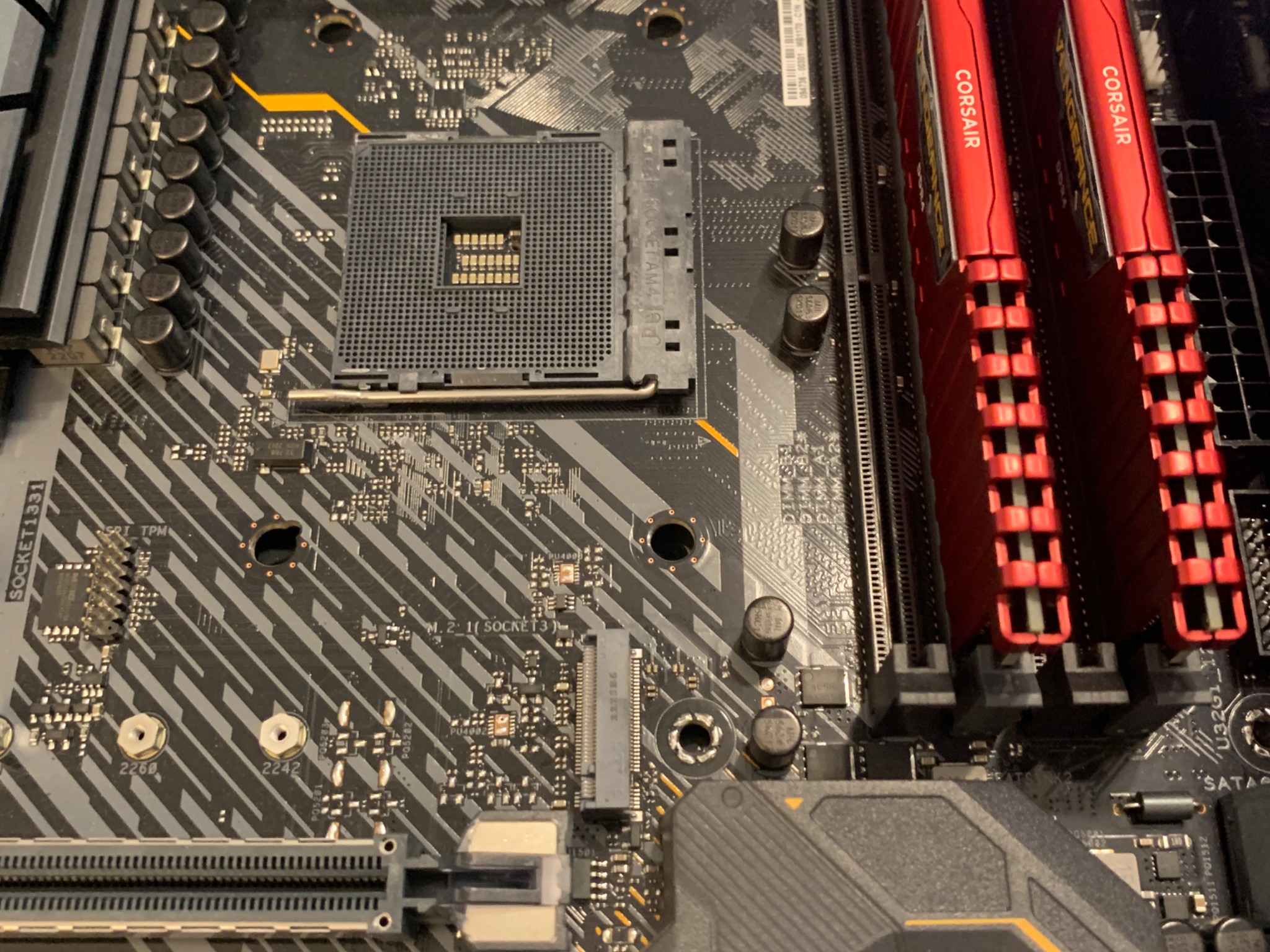 Asus tuf-gaming X570-plus WiFi AM4 ATX + AMD Ryzen 7 5800X Vermeer 3.8GHz 8 core AM4 proc + 32GB ram