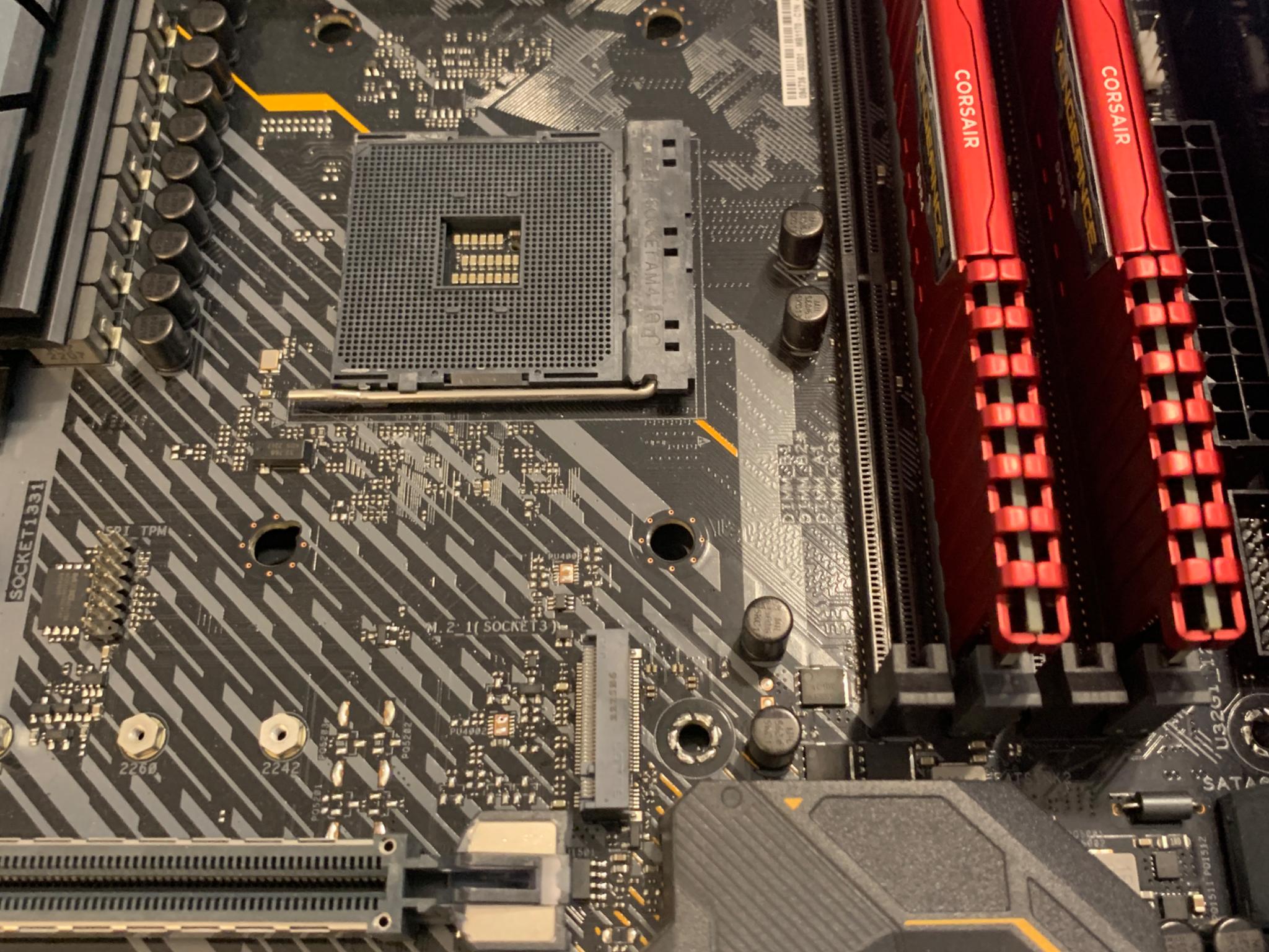 Asus tuf-gaming X570-plus WiFi AM4 ATX + AMD Ryzen 7 5800X Vermeer 3.8GHz 8 core AM4 proc + 32GB ram