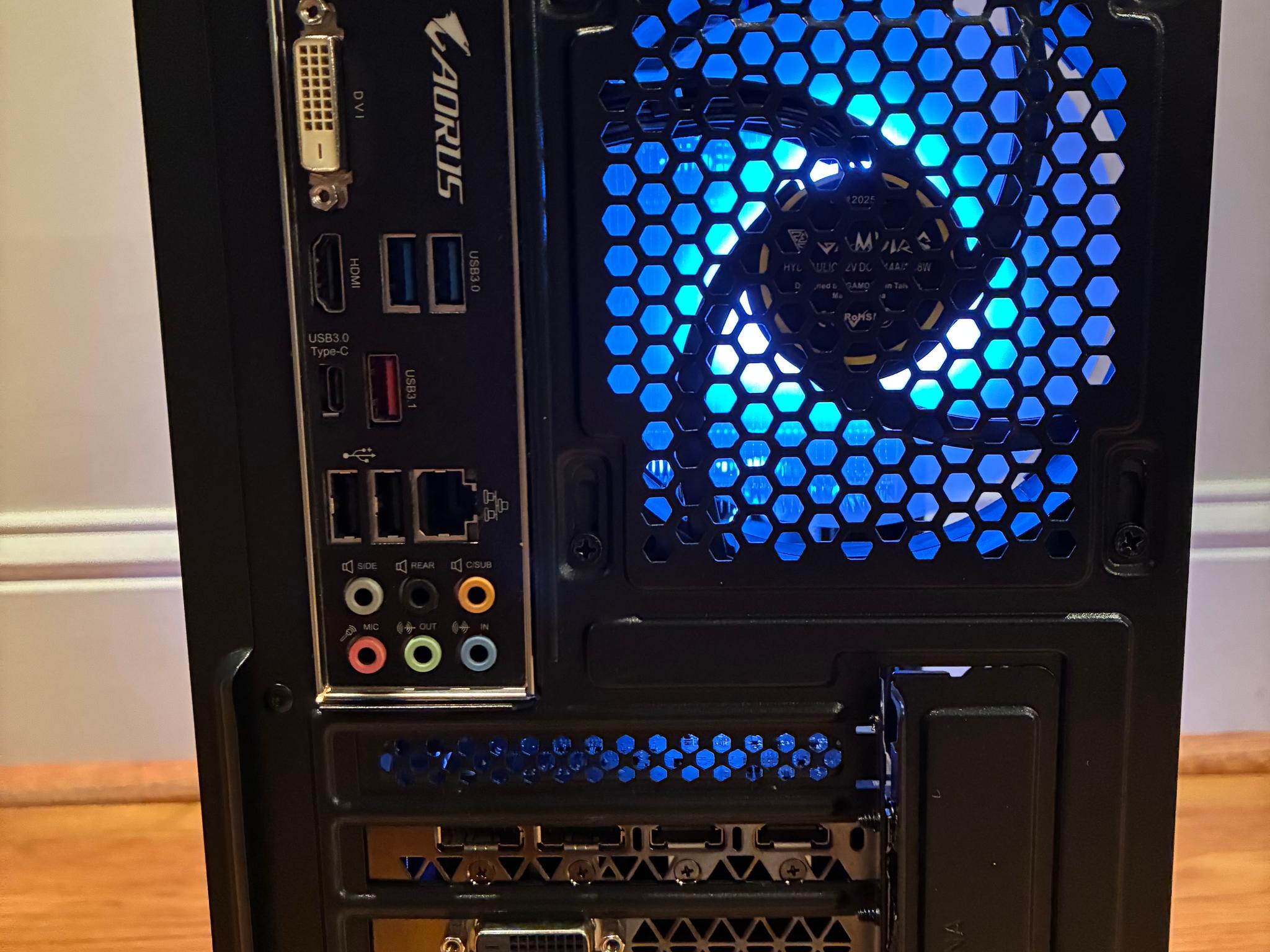 GTX 1070 8GB i5 8600K CUSTOM RGB GAMING PC WINDOWS 10/11 16GB DDR4 512GB NVME SSD WIFI