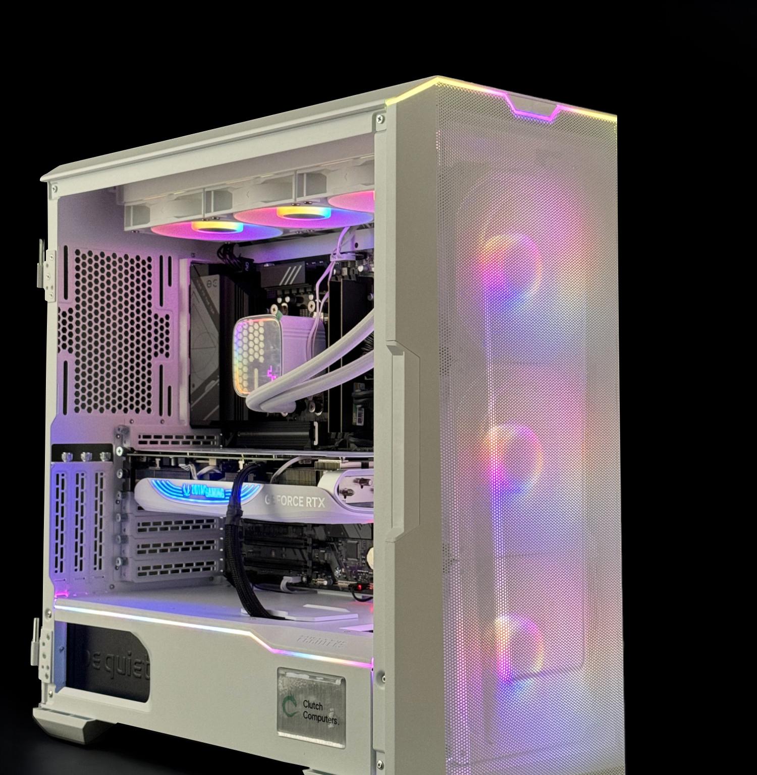 Clutch Computers Draco Ultra Gaming PC W/Ryzen 7 7800x3D/32gb DDR5/RTX 4070 Ti Super/1TB SSD