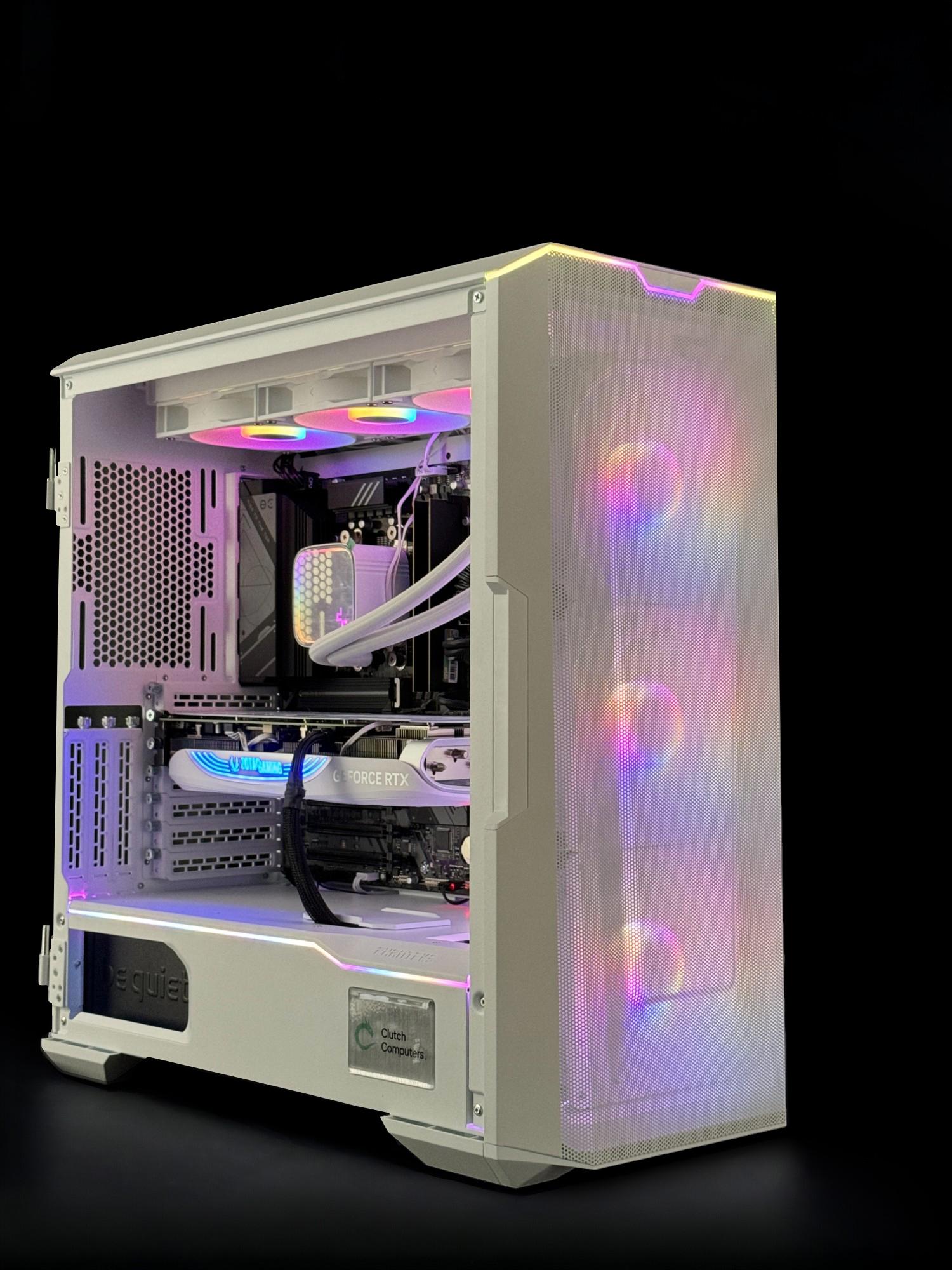 Clutch Computers Draco Ultra Gaming PC W/Ryzen 7 7800x3D/32gb DDR5/RTX 4070 Ti Super/1TB SSD