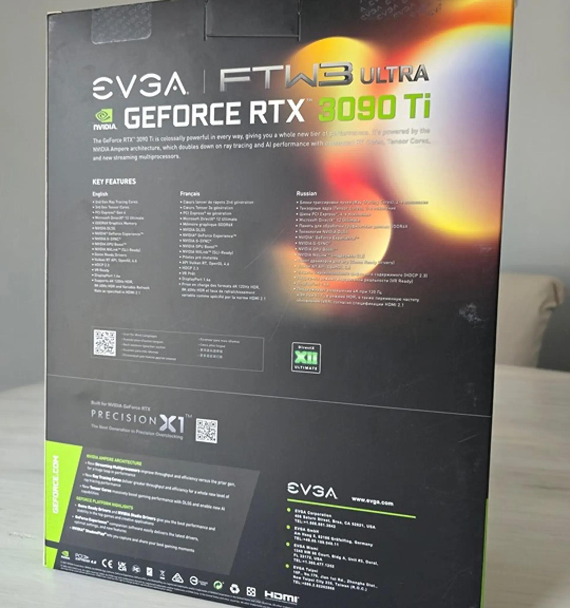 EVGA FTW3 ULTRA GAMING GeForce RTX 3090 Ti
