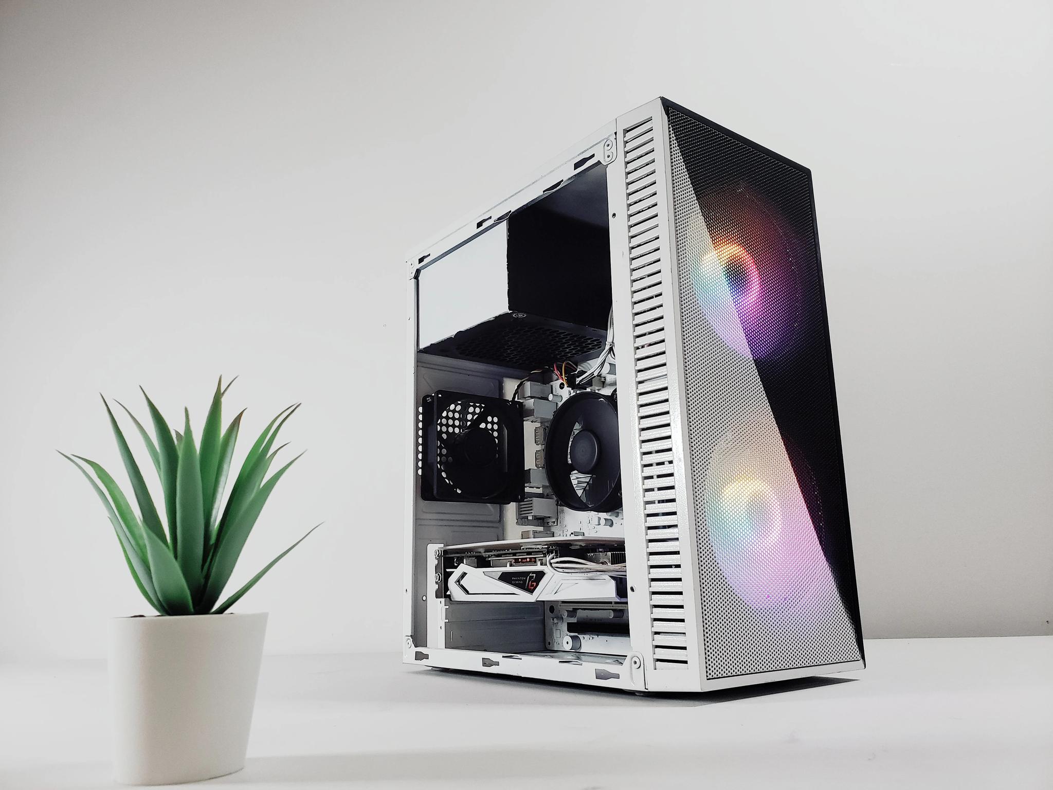 Zebra Gaming PC | ⚙️RX570 | Black/White ✨ |